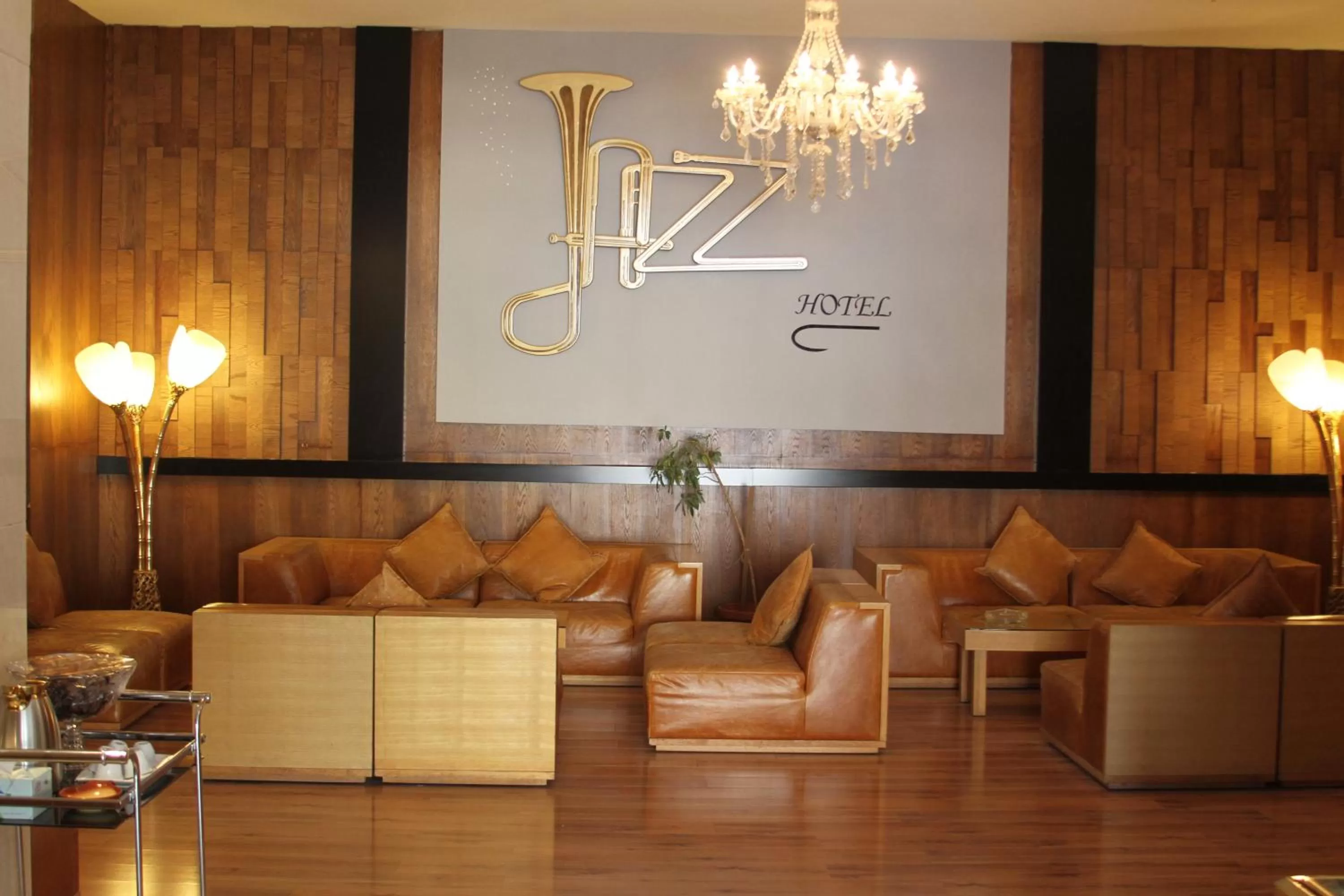 Lobby or reception in Le Jazz Hotel