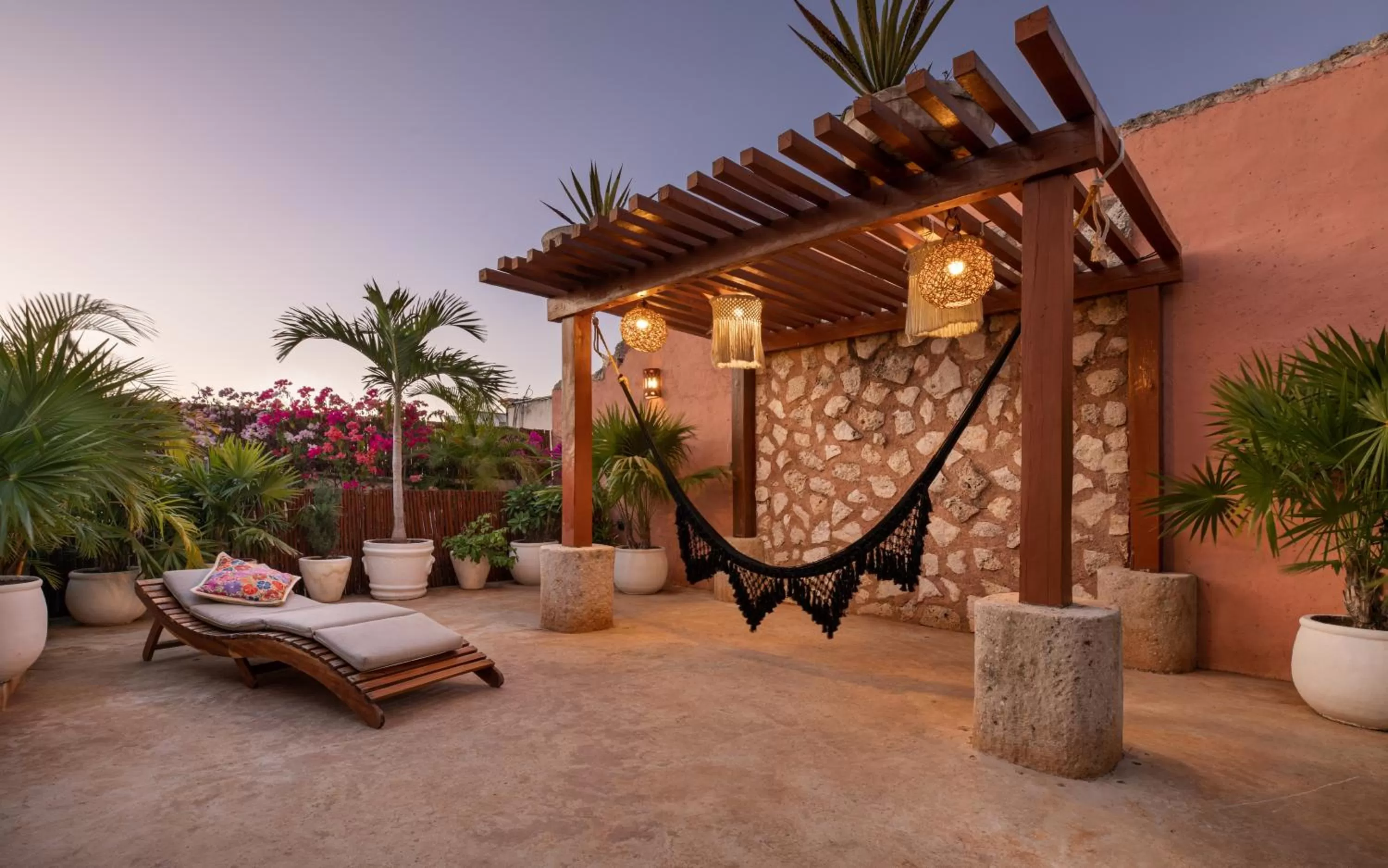 Garden in Le Muuch Hotel Boutique