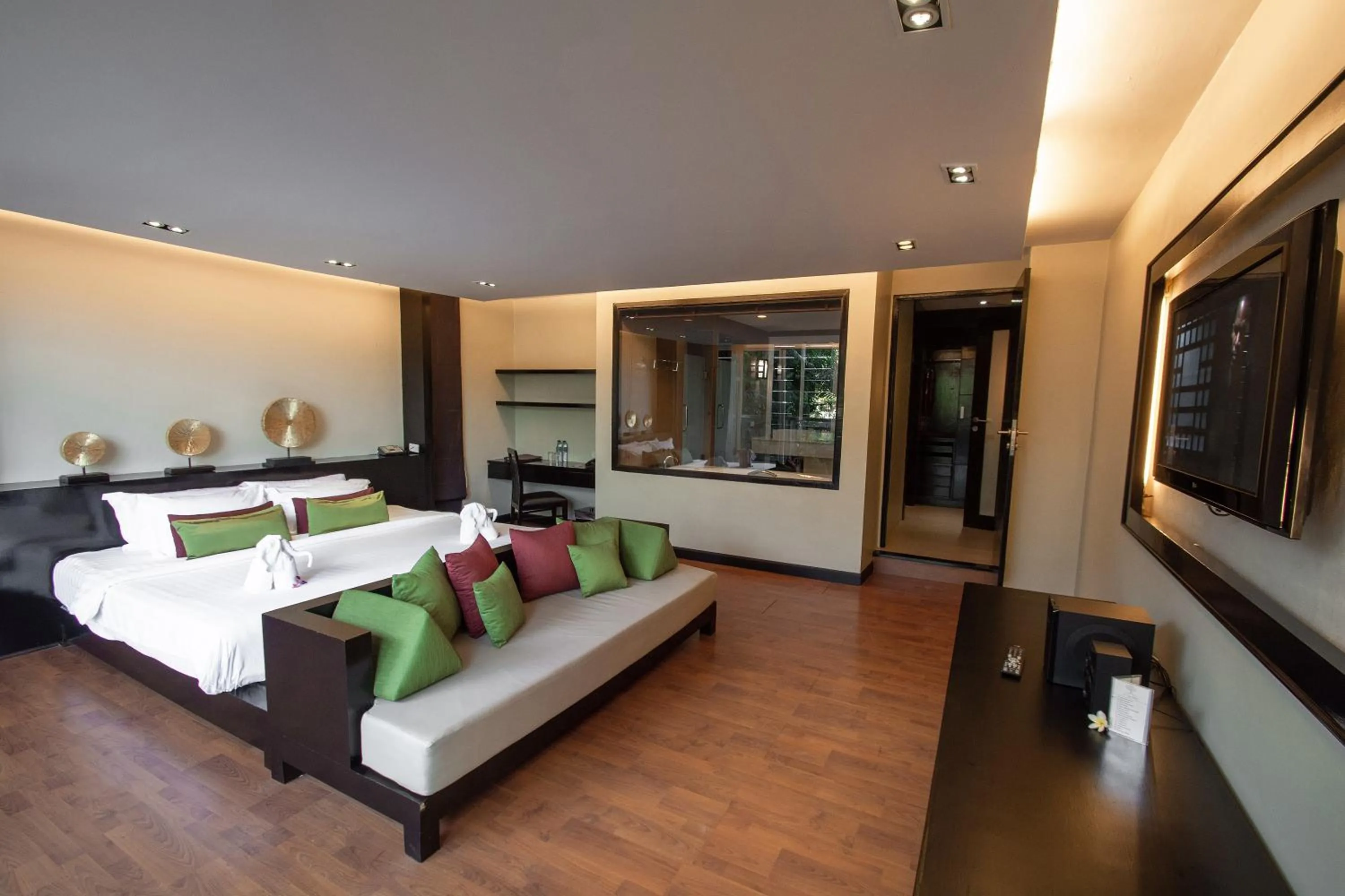 Photo of the whole room, Bed in Peach Blossom Resort & Pool Villa - SHA Plus