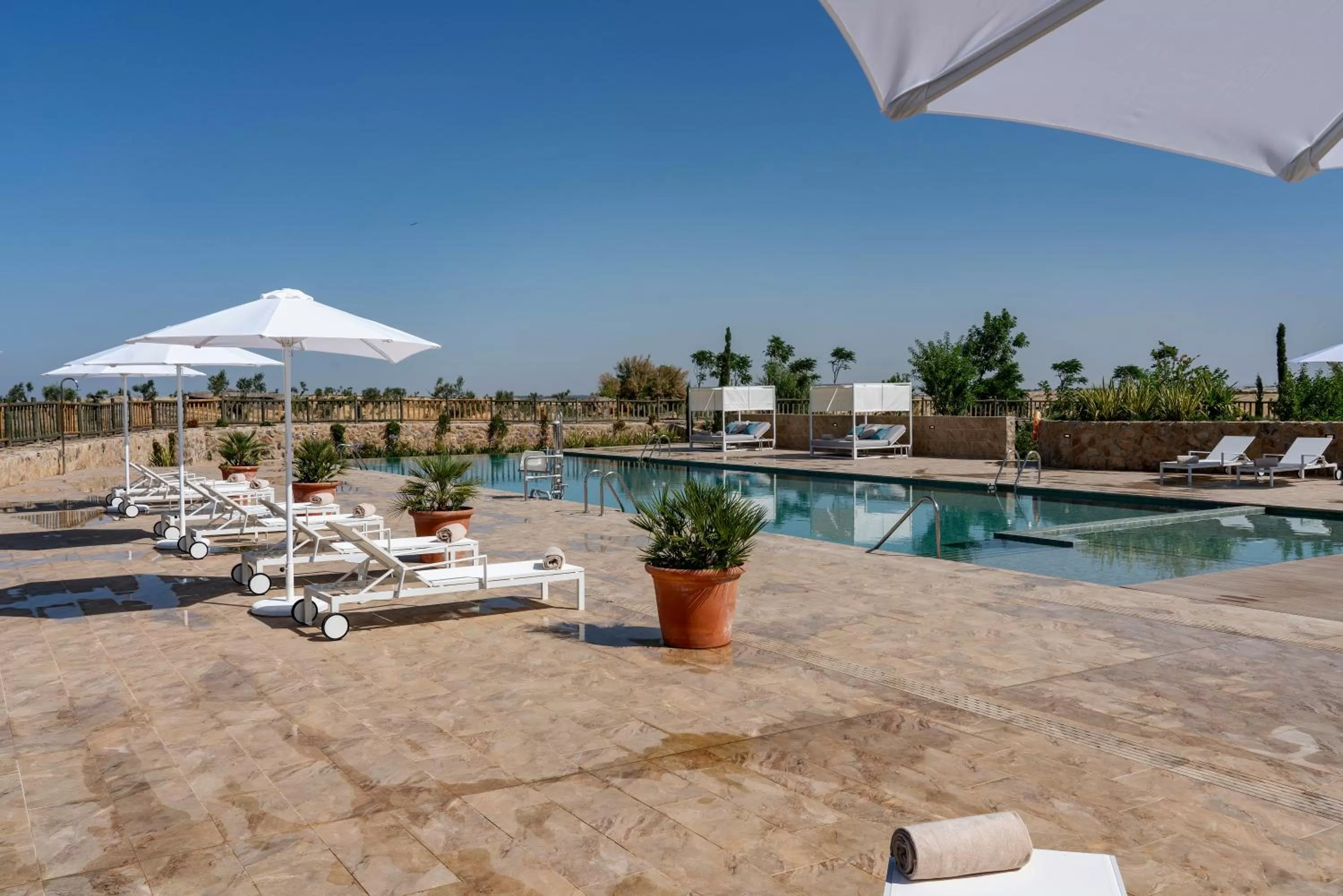 Swimming pool in Hospes Palacio de Arenales & Spa