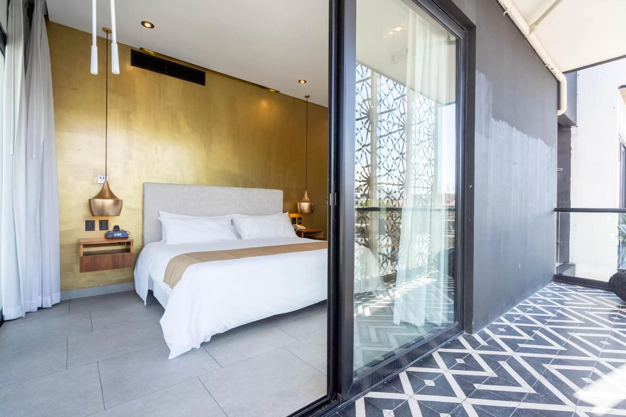 Bed in IT Boutique Hotel & Restaurant