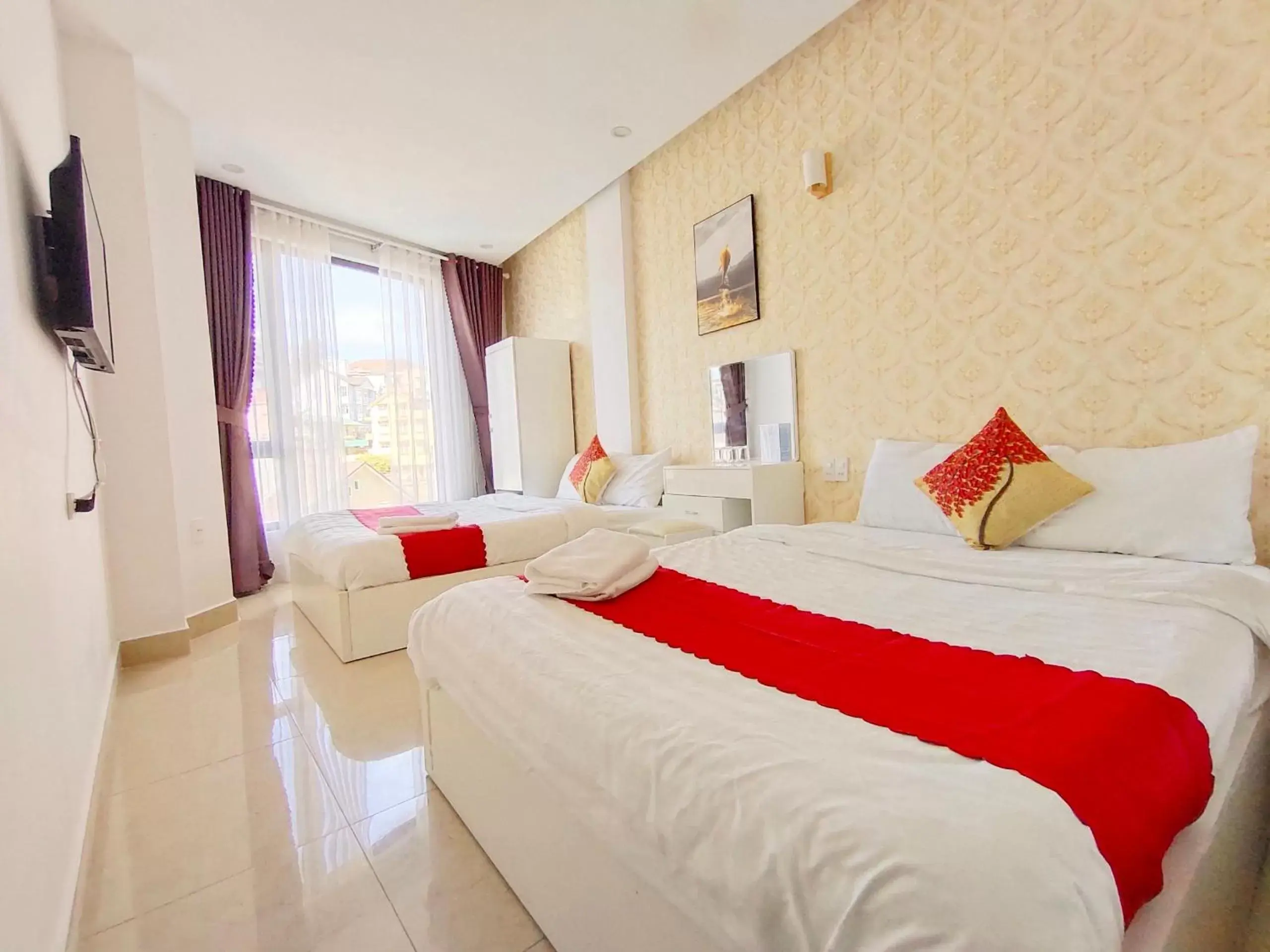 Quadruple Room in Ngàn Phố Studio & Love Hotel Quadruple Room in Ngàn Phố Studio & Love Hotel