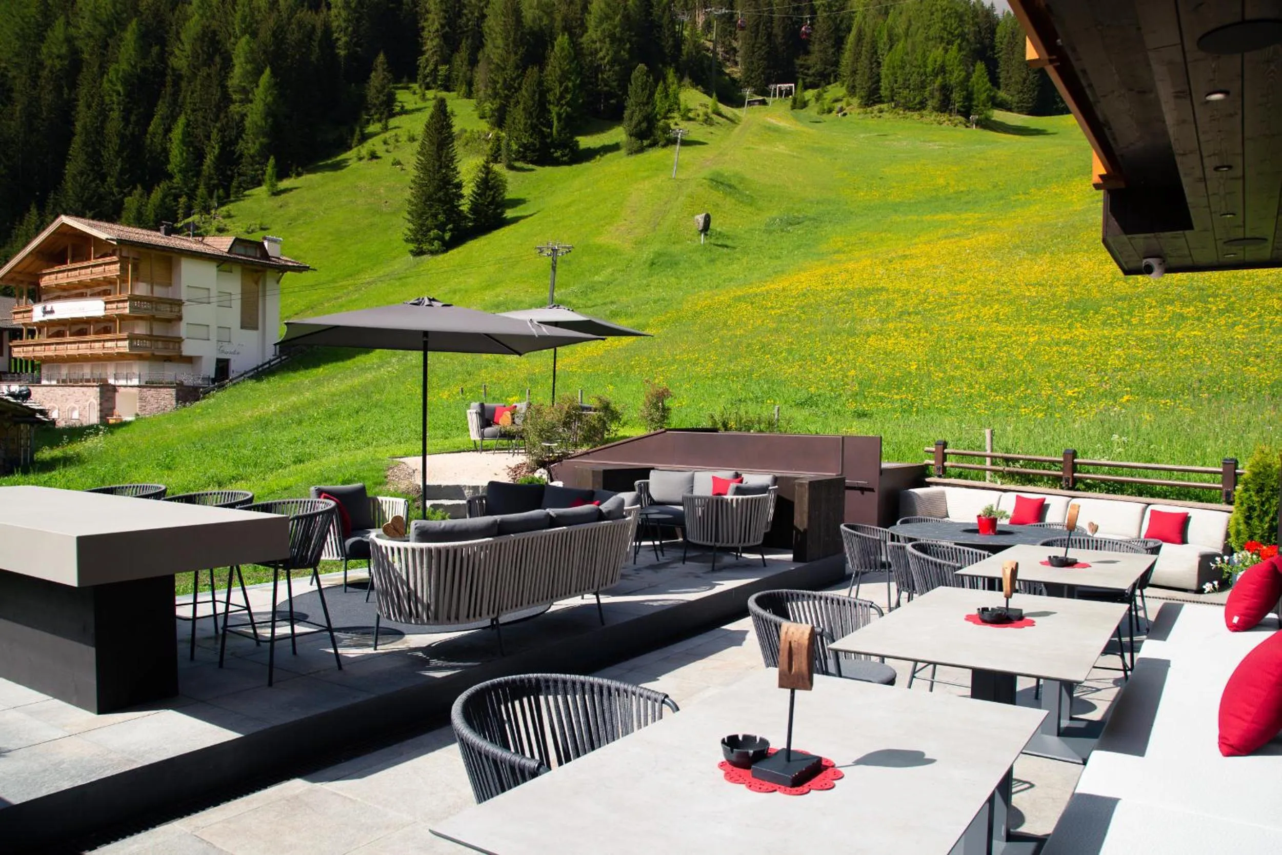 Balcony/Terrace in Freina Mountain Lifestyle Hotel