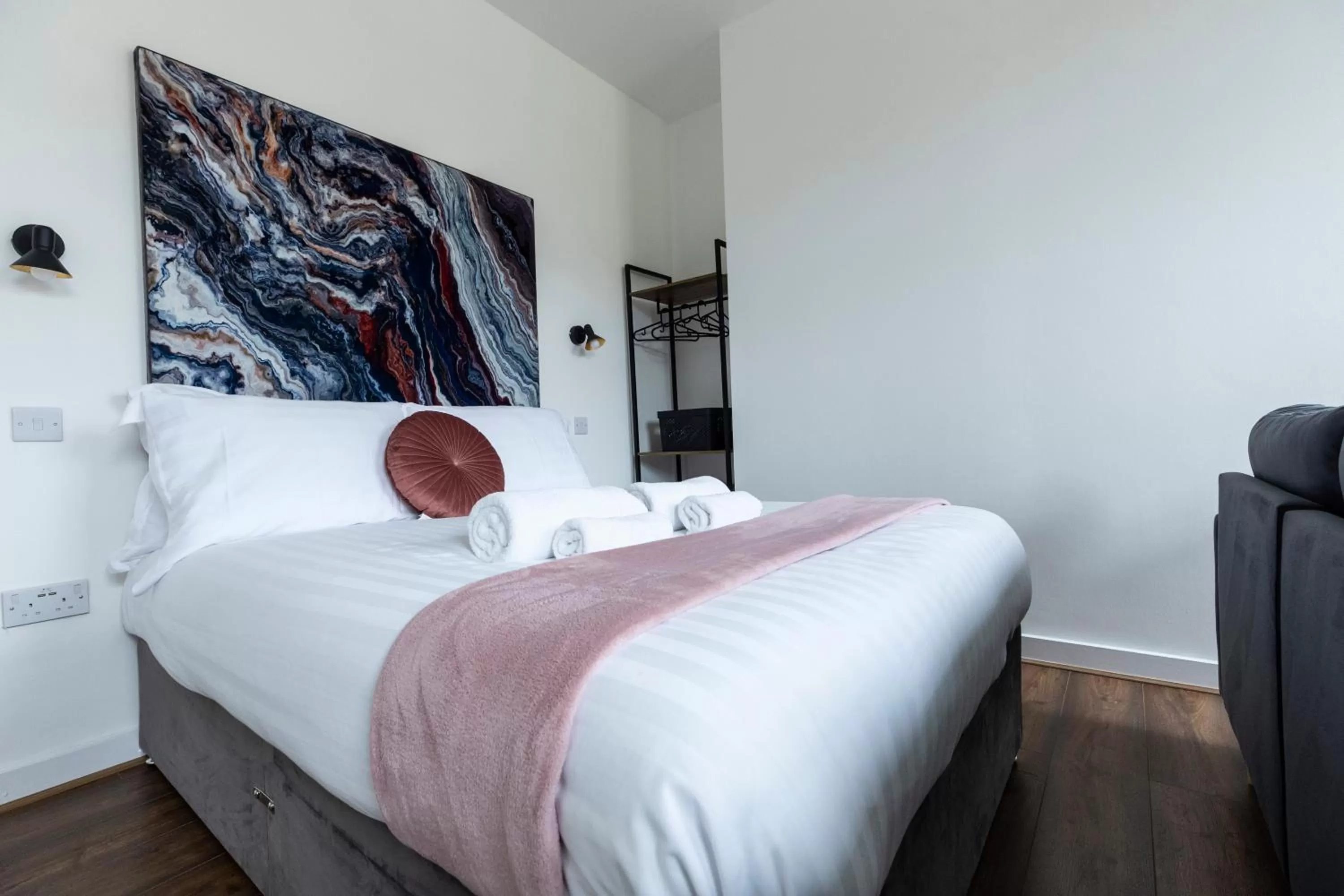 Bed in Spire Accommodations Ltd