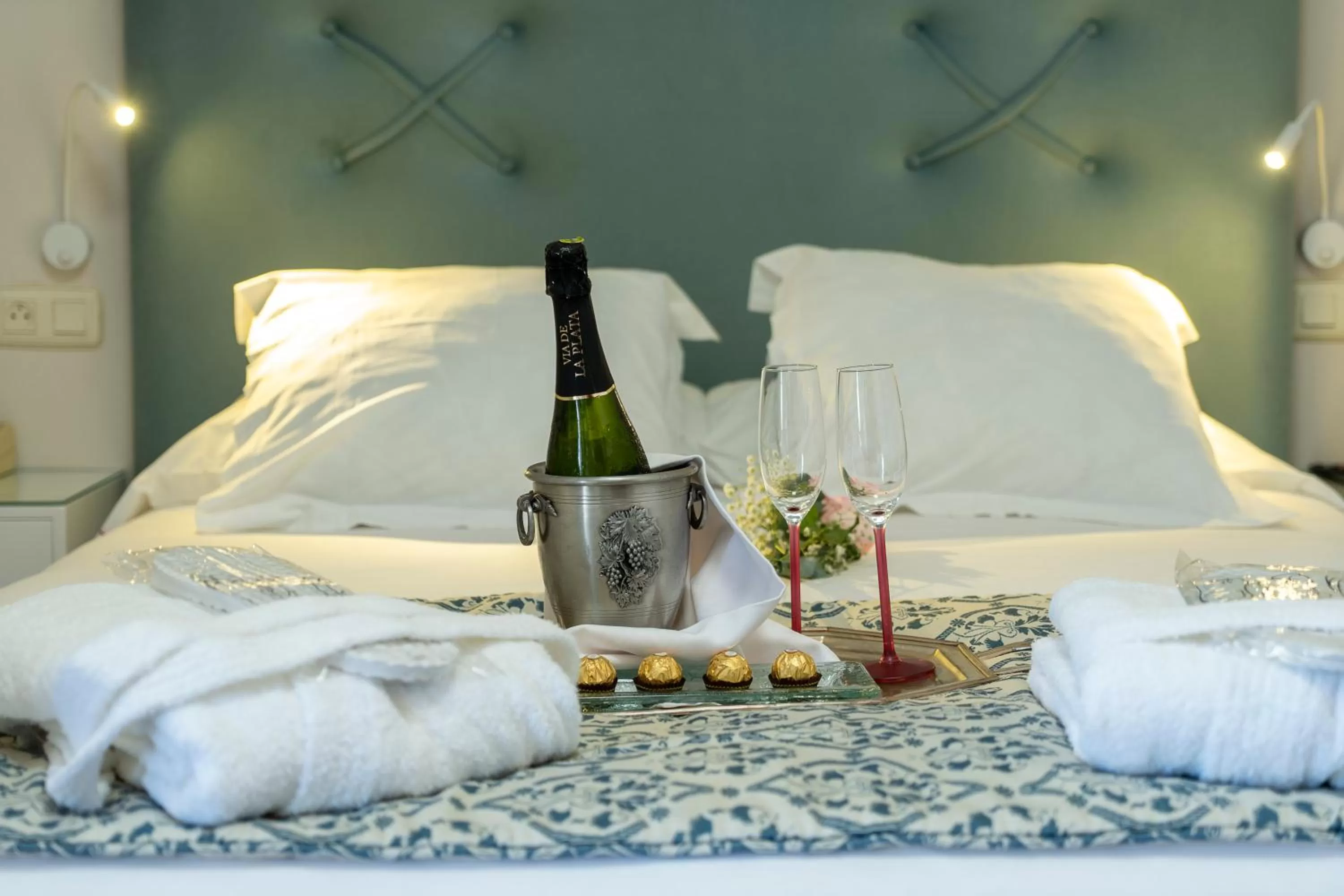 Bed in Hotel Rural Spa Don Juan de Austria