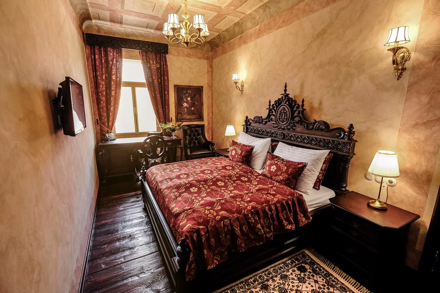 Bedroom, Bed in Hotel Ebersbach