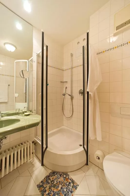Shower in Hotel Aselager Mühle