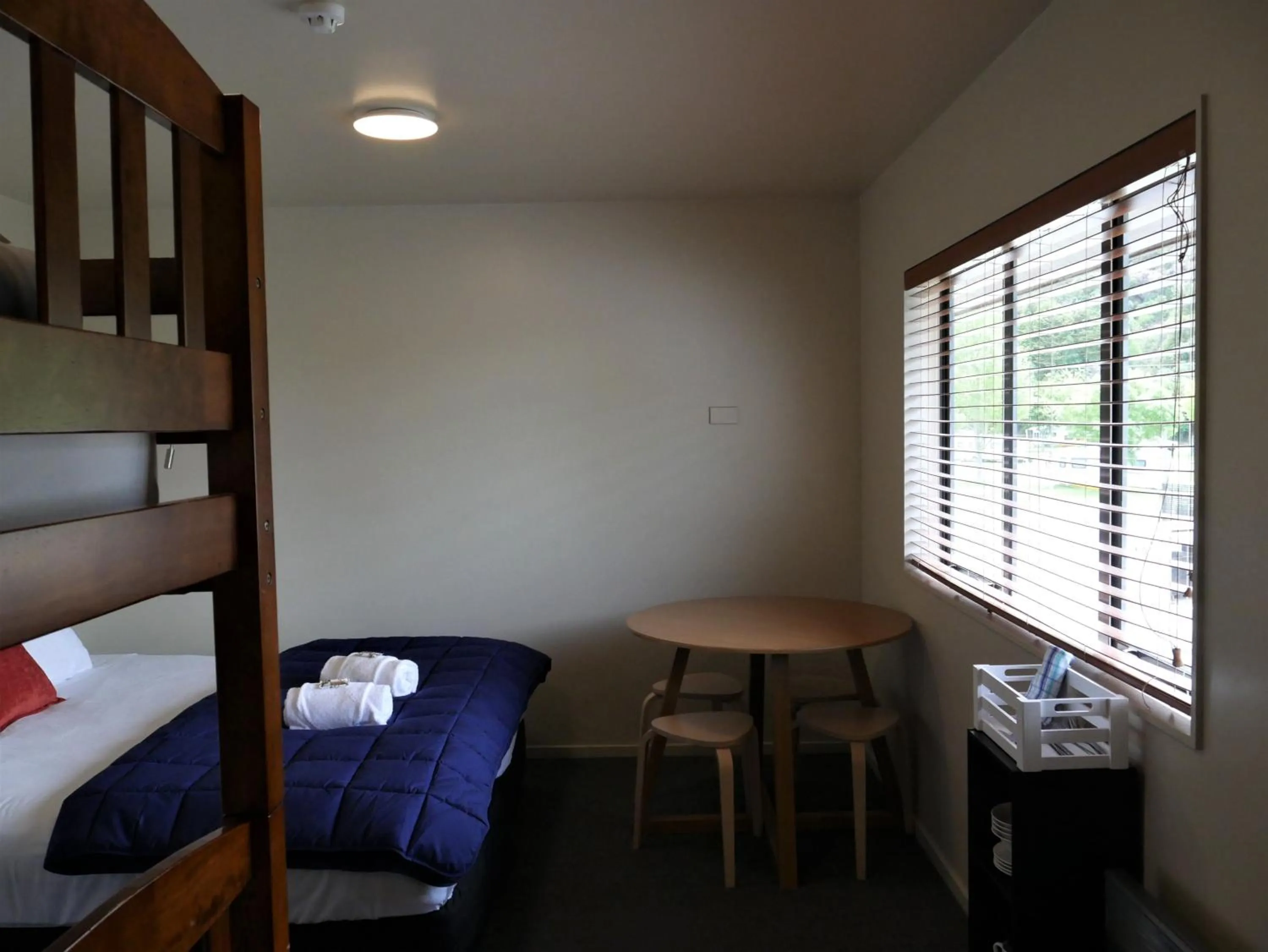 Photo of the whole room, Bed in Kaiteri Lodge