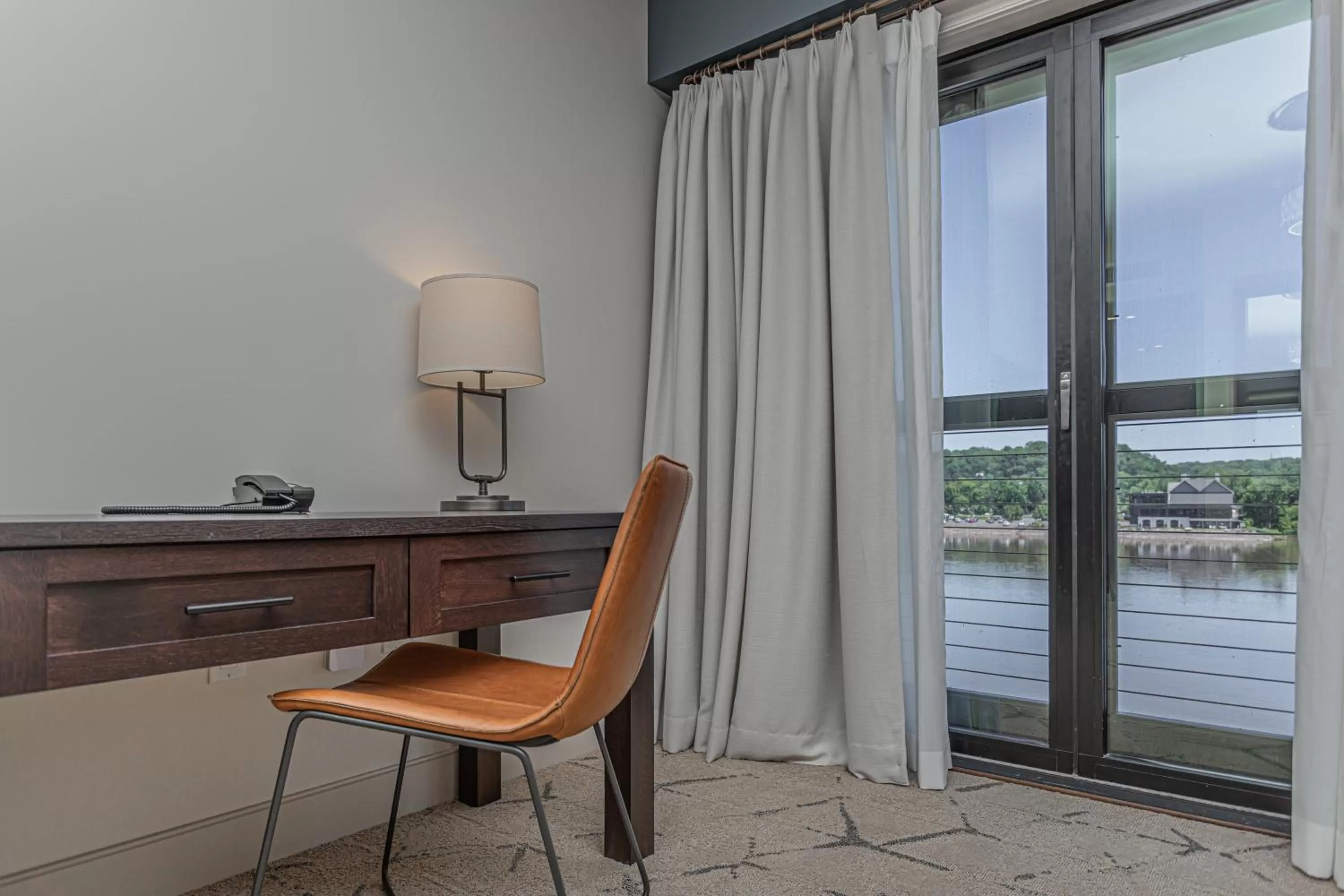 River view in Ghost Light Inn