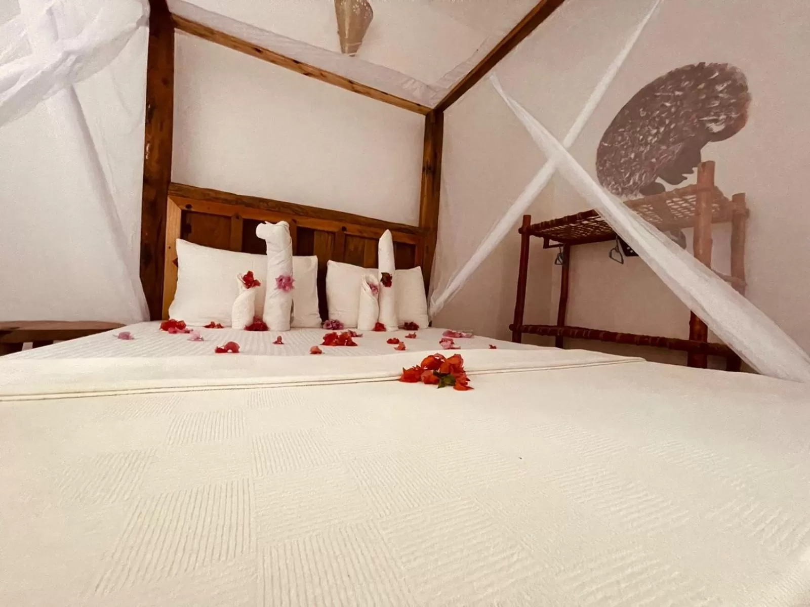 Bed in Babalao Bungalows