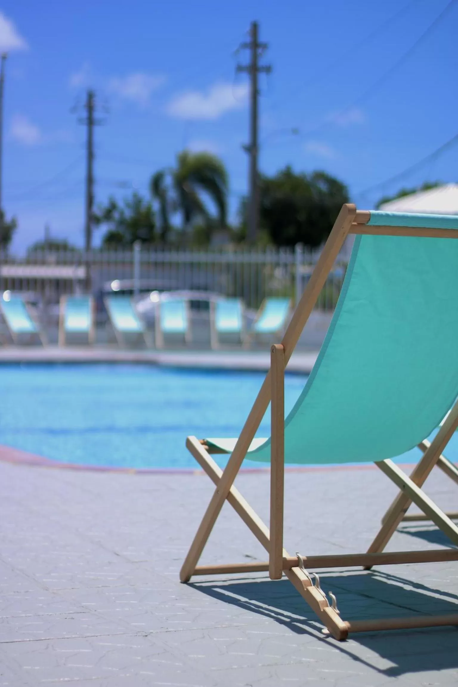 Swimming pool in BOHO Beach Club