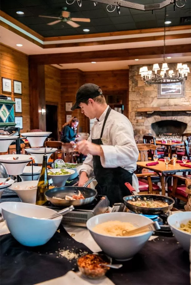 Dining area in Brasstown Valley Resort & Spa
