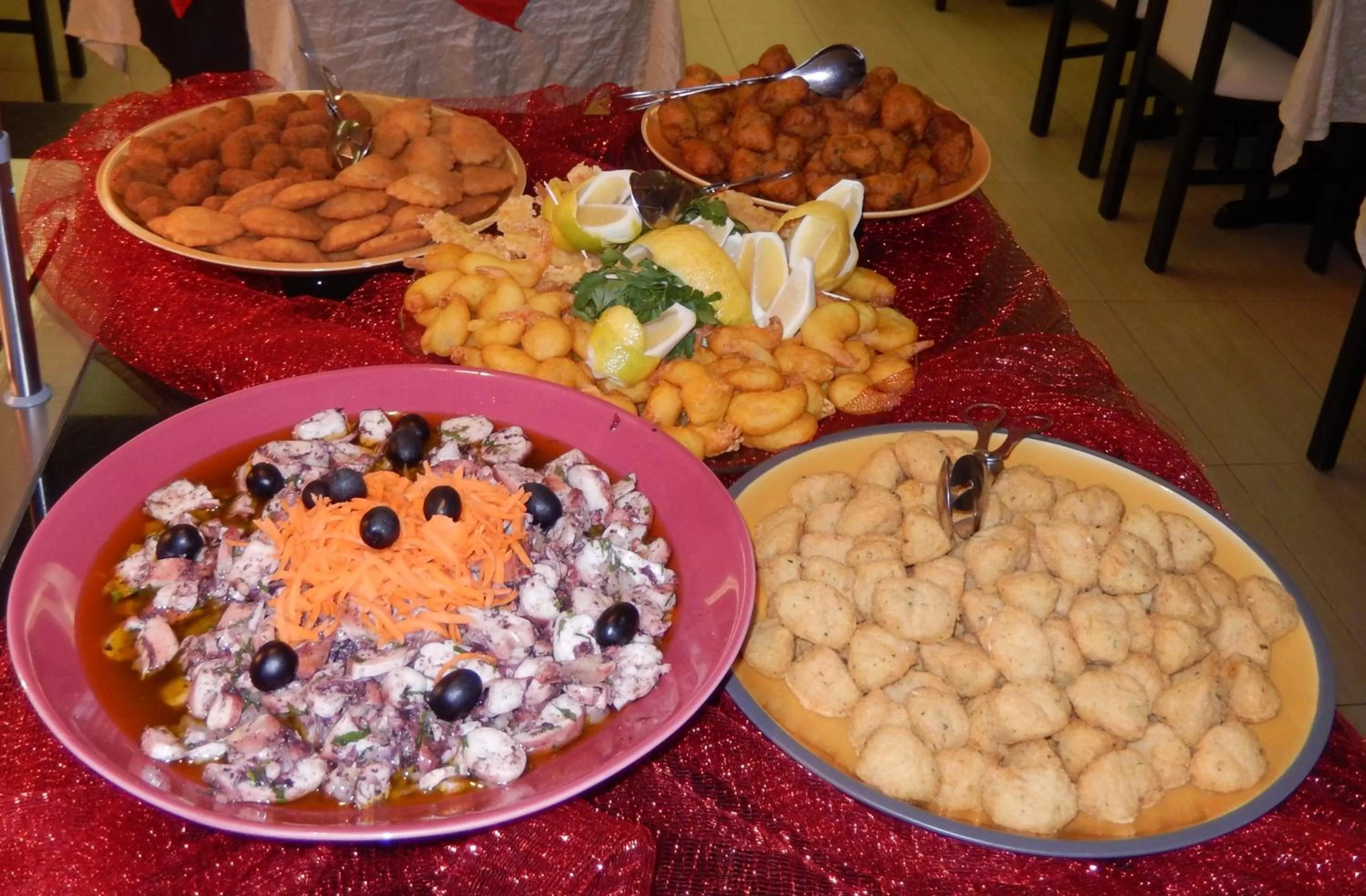 Food close-up in Hotel Aleluia