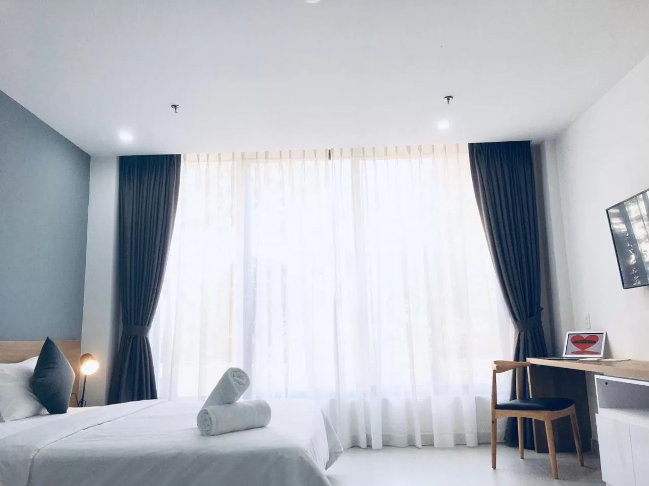 View (from property/room), Bed in The Green House - Serviced Apartment