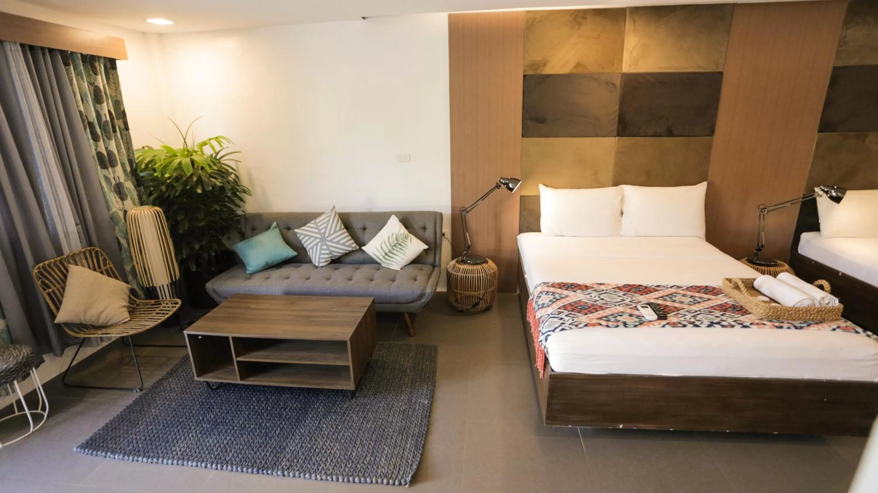 Bed in Treetop Suites