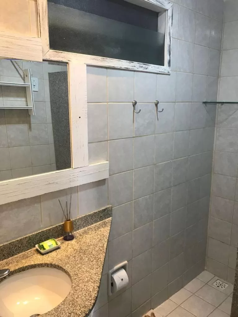 Bathroom in Pousada America do Sol