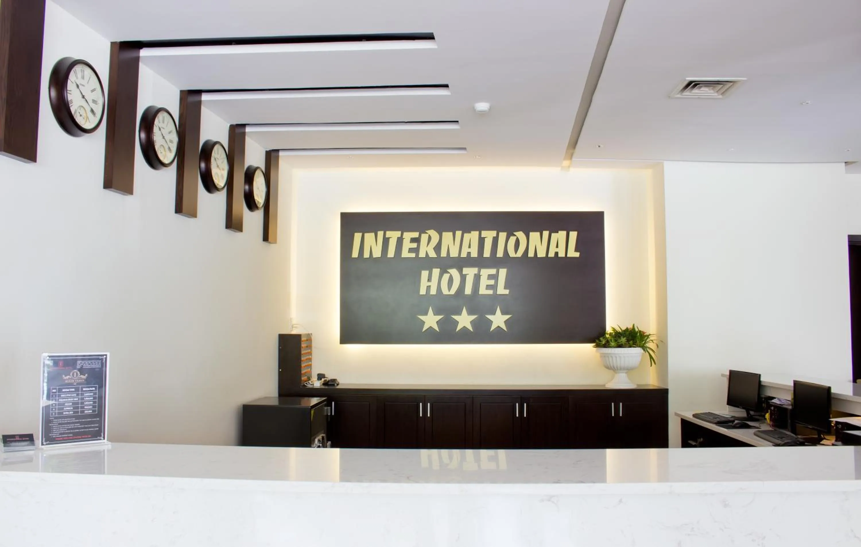 Lobby or reception in International Hotel