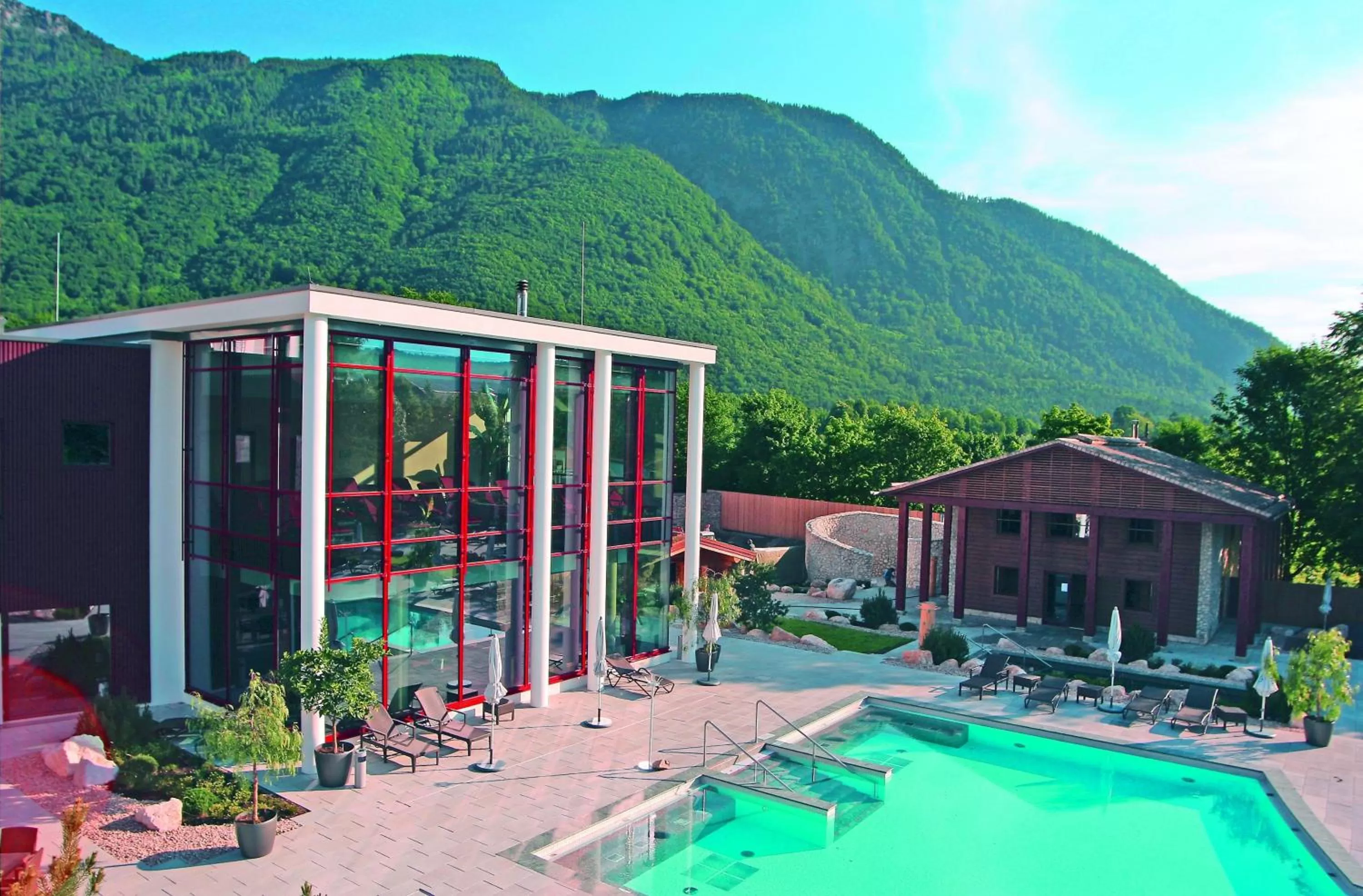 Swimming Pool in Hotel Almrausch