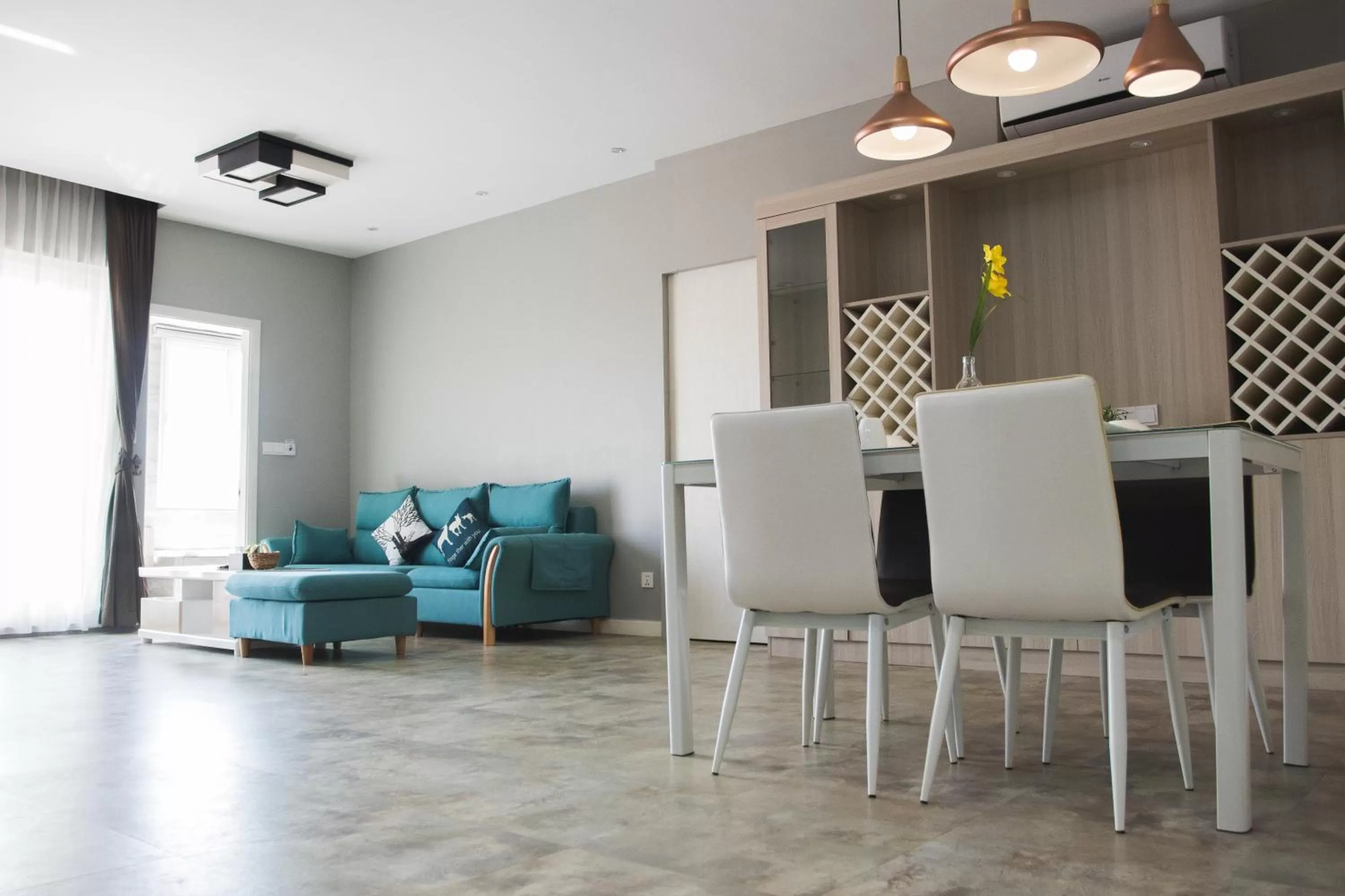 Living room in Cambodian Country Club