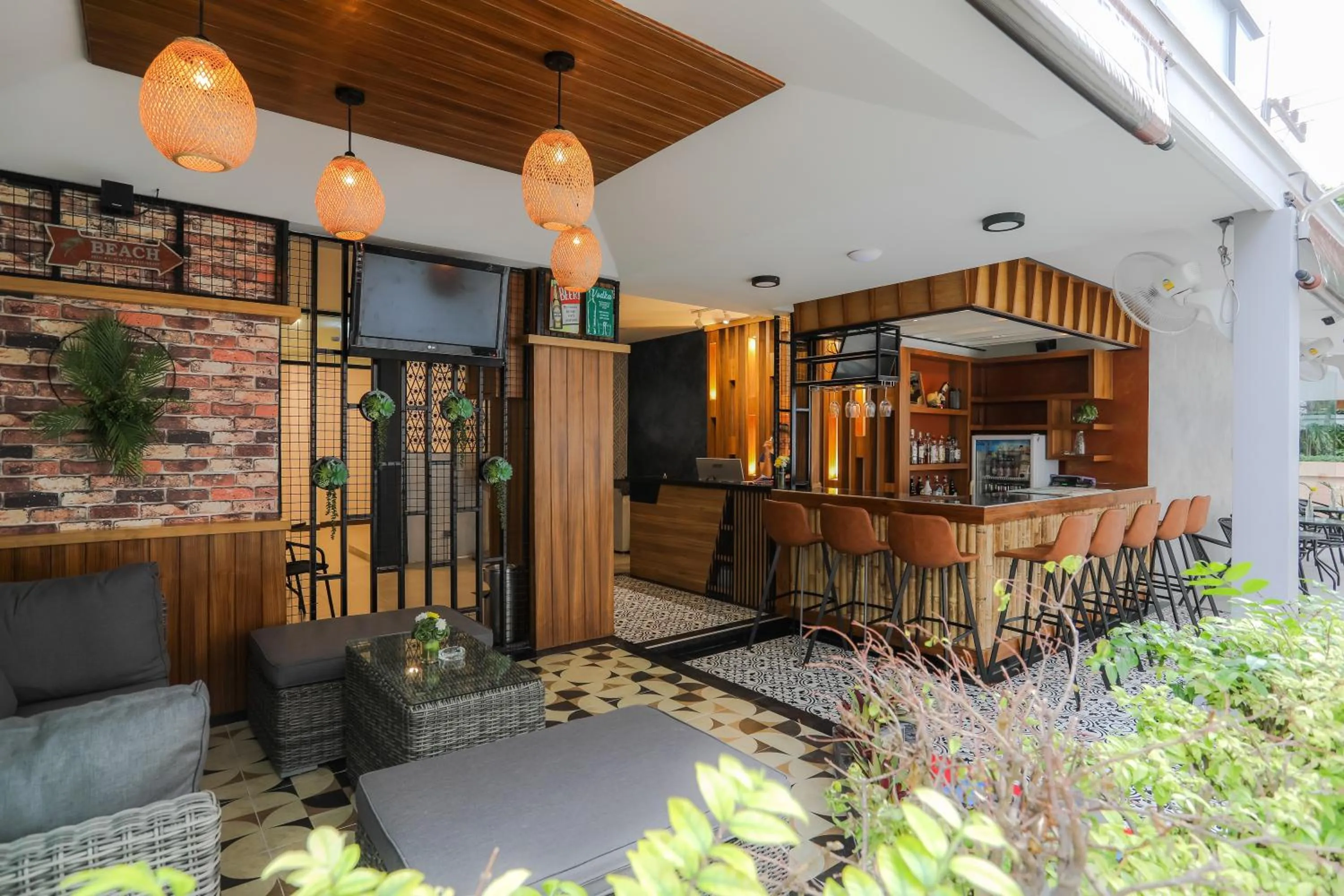 Lobby or reception in The Mantra Hotel Kata Noi