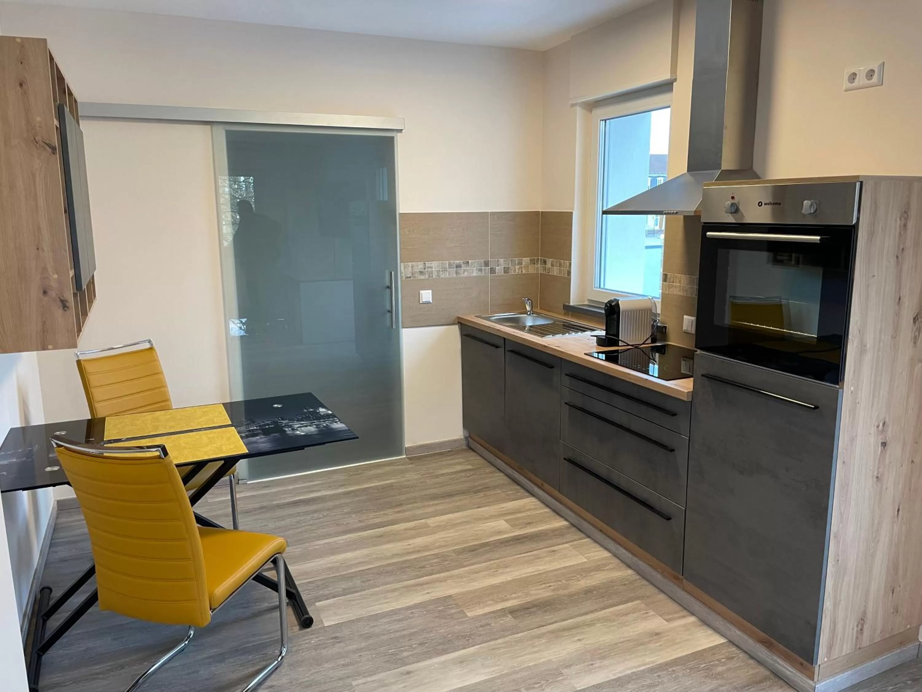 Kitchen or kitchenette in Boarding House Zweibrücken