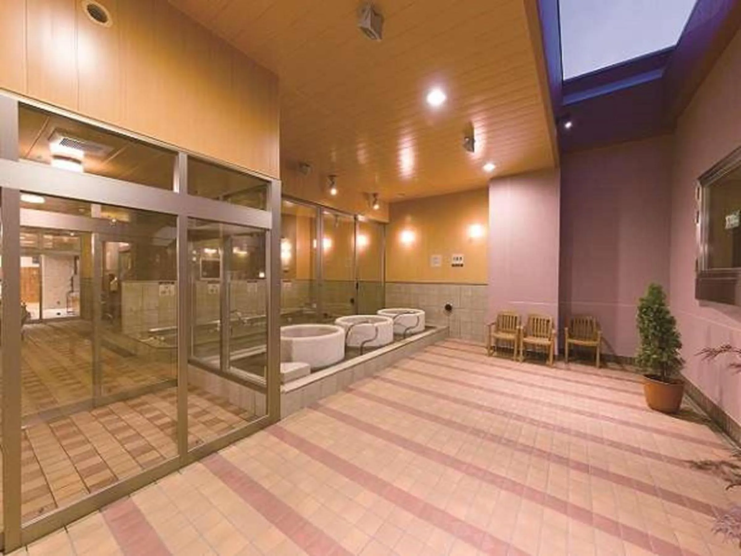 Hot Spring Bath in Hotel WBF Grande Asahikawa