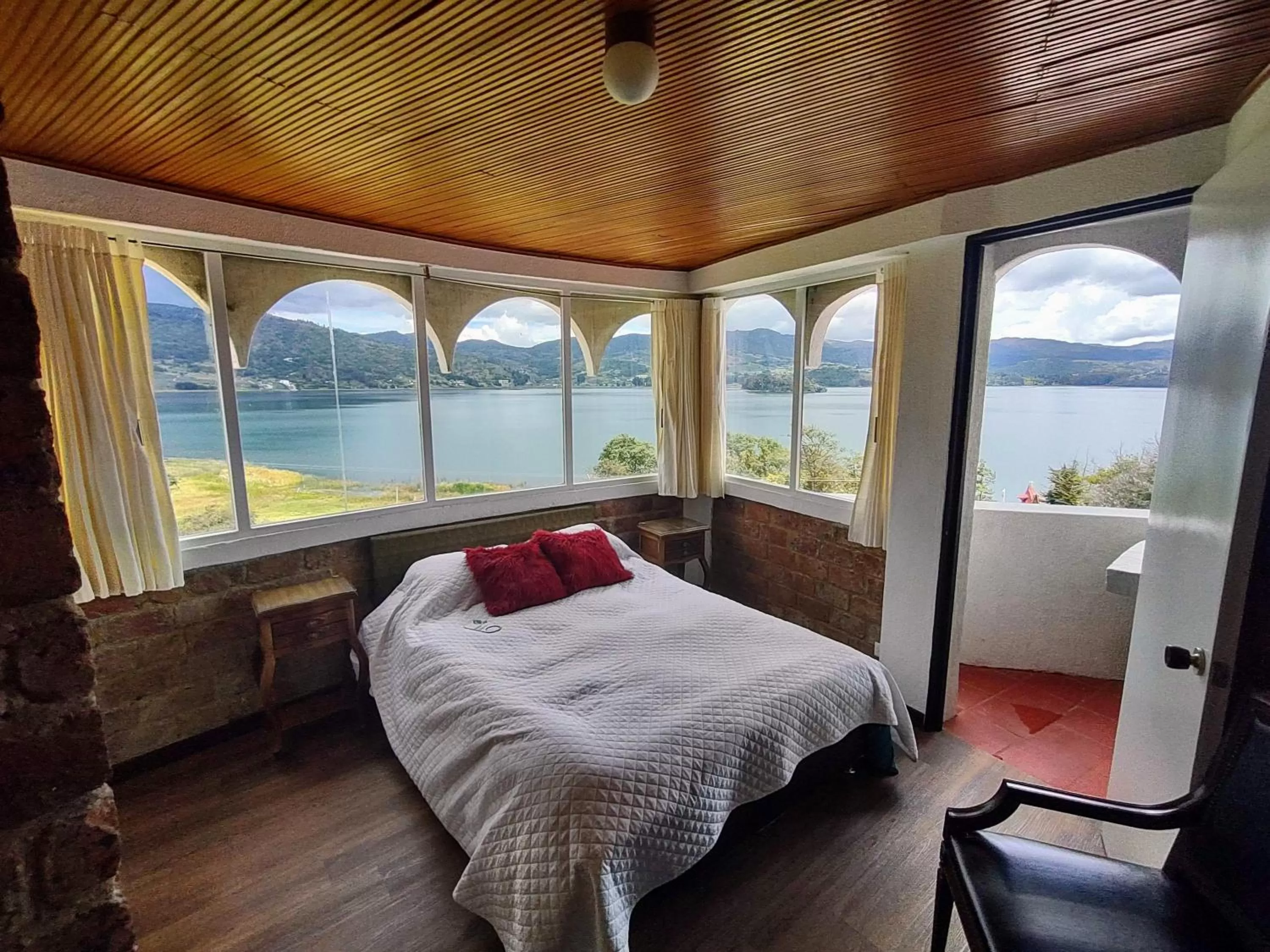 Bedroom in Refugio Génesis habitaciones Lago de Tota