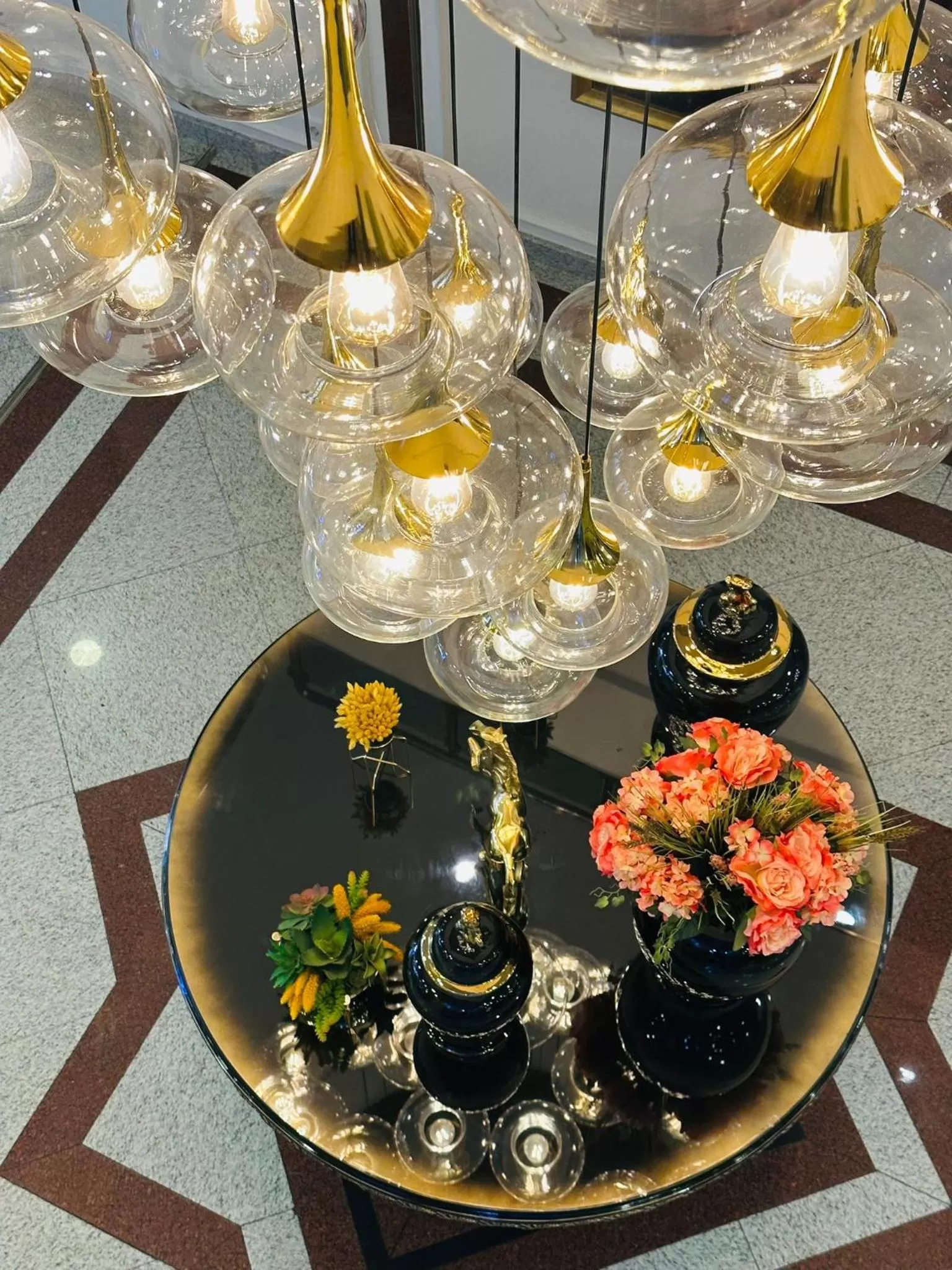 Lobby or reception in Marble Hotel