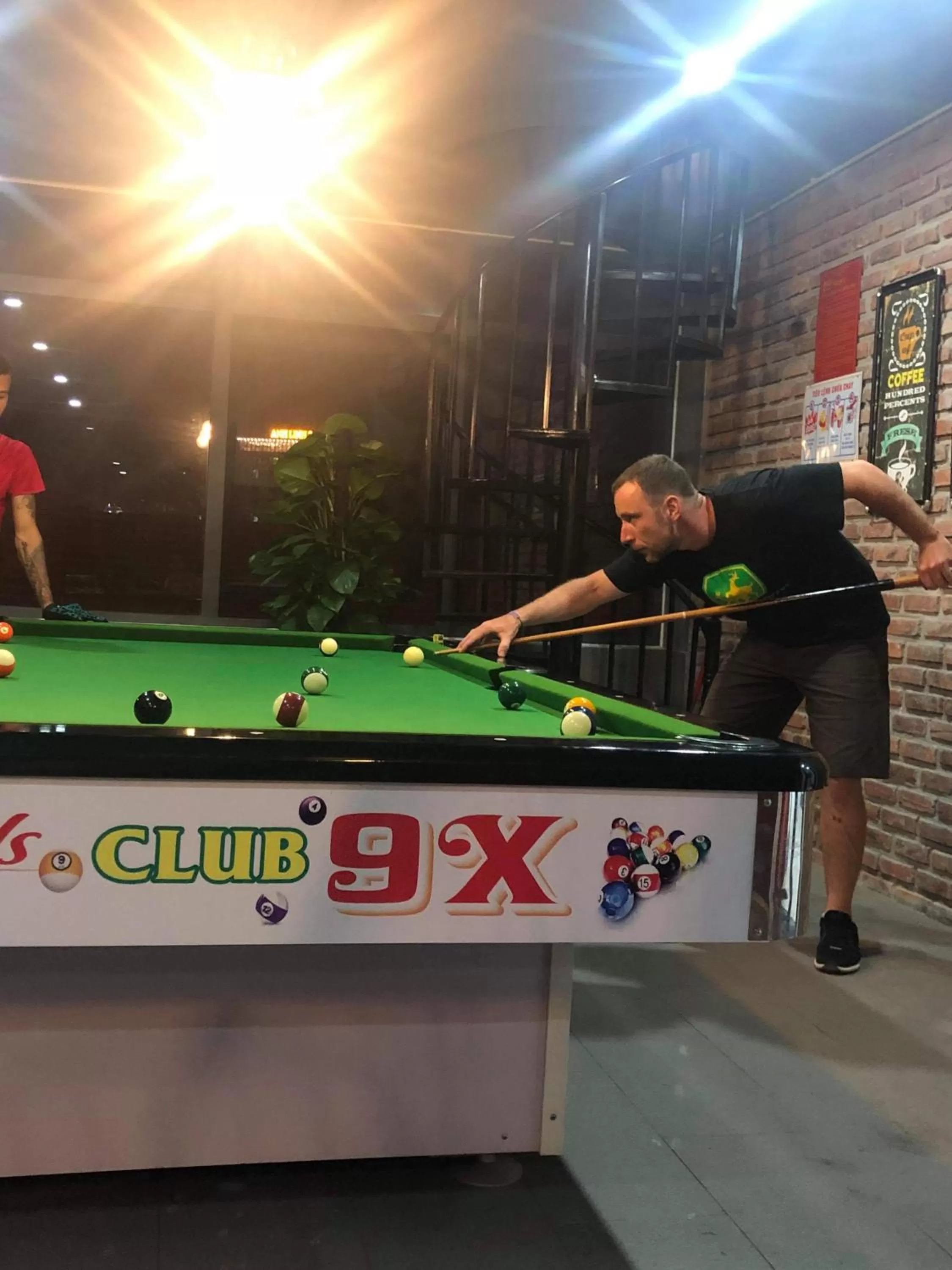 Billiards in Peaceful House Hostel