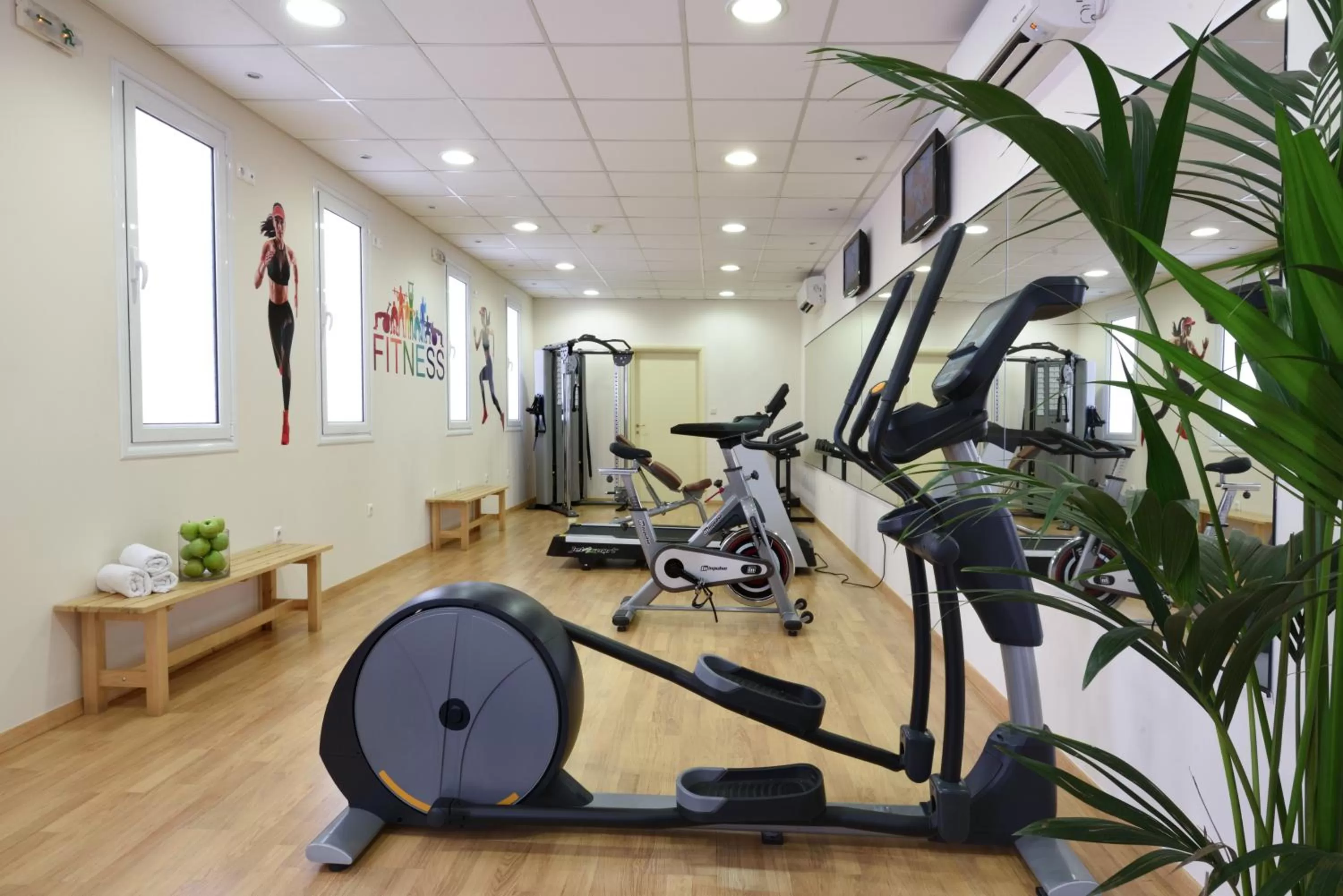 Fitness centre/facilities in Titania Hotel