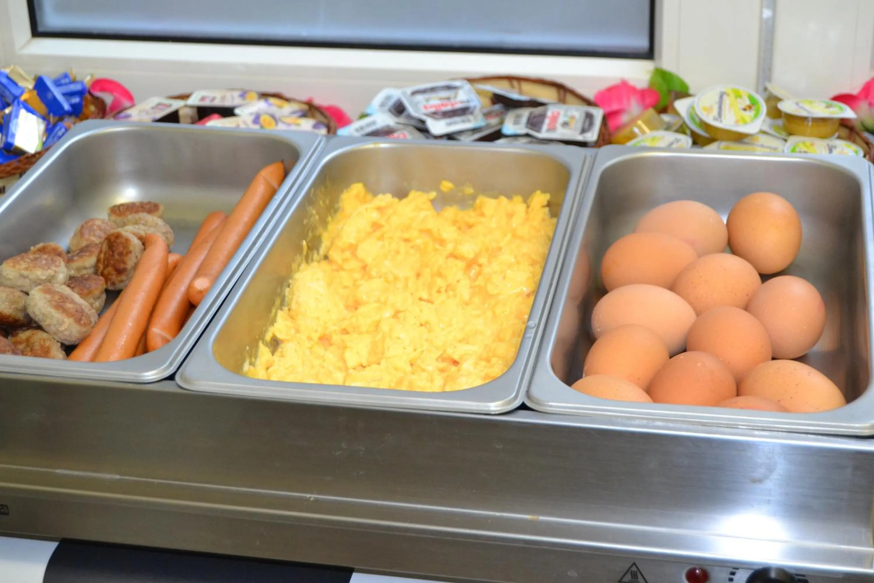 Food close-up in Angel Hotel