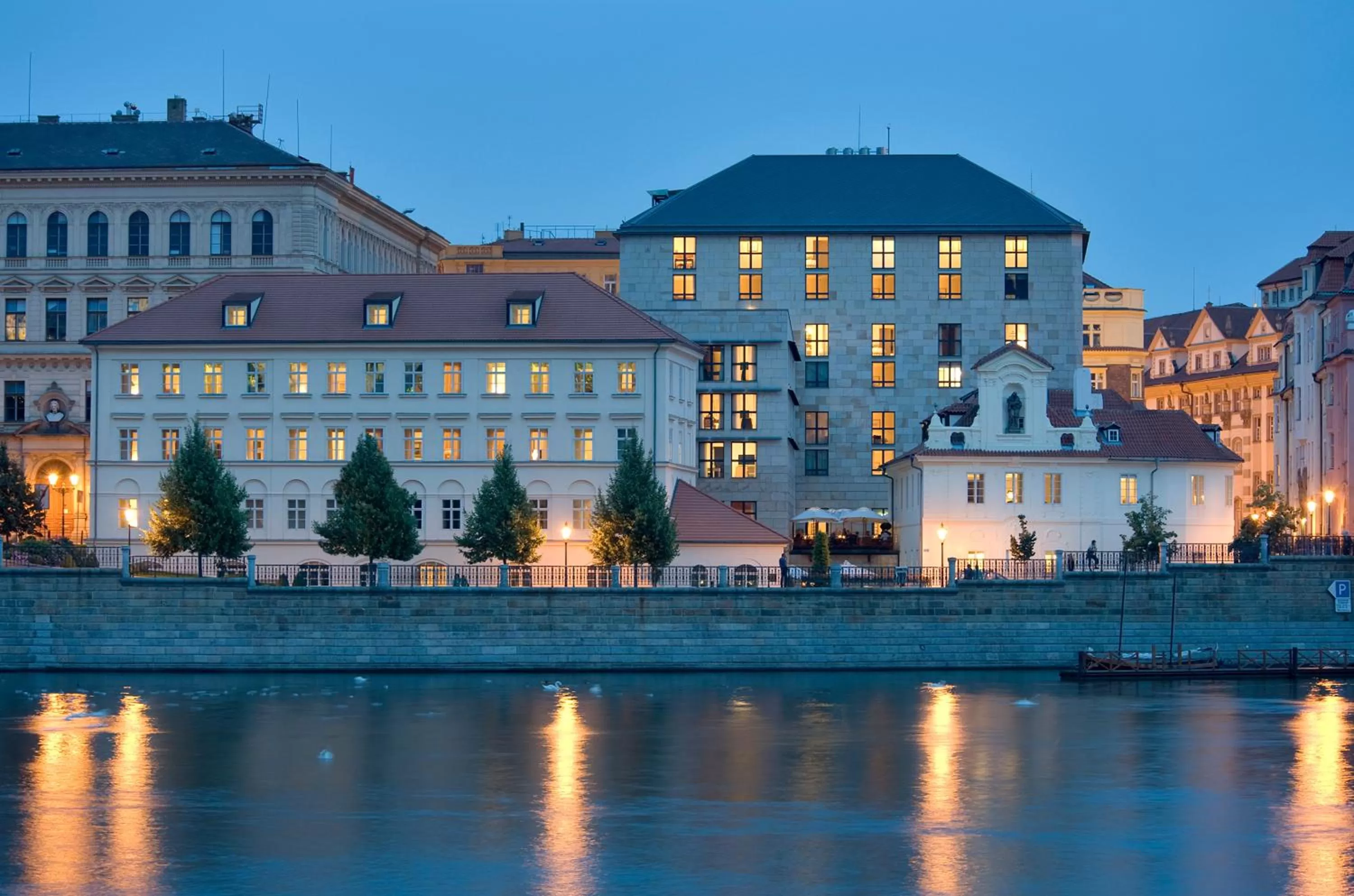 Property building in Four Seasons Hotel Prague