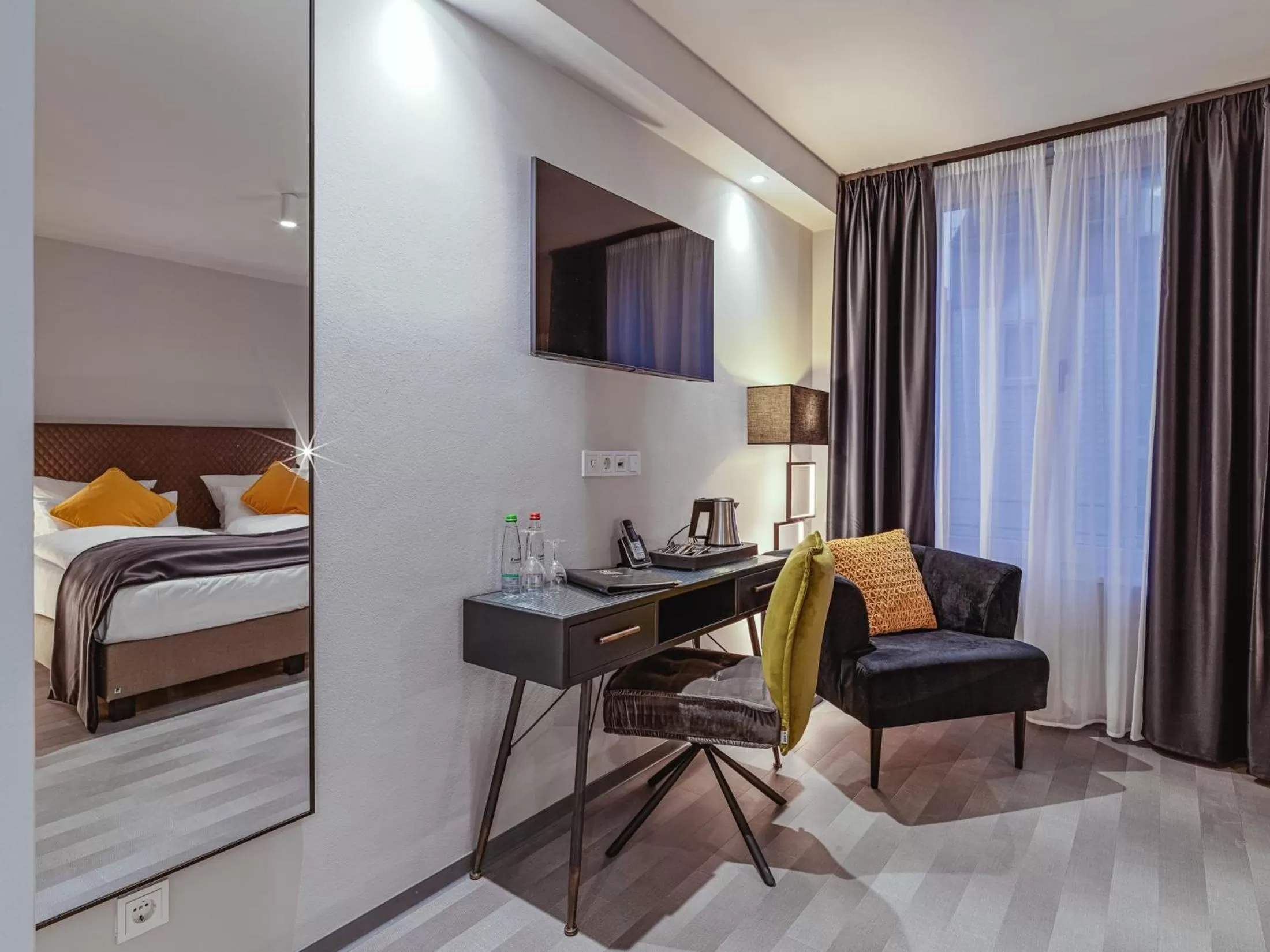 Bed in BS Boutique Hotel