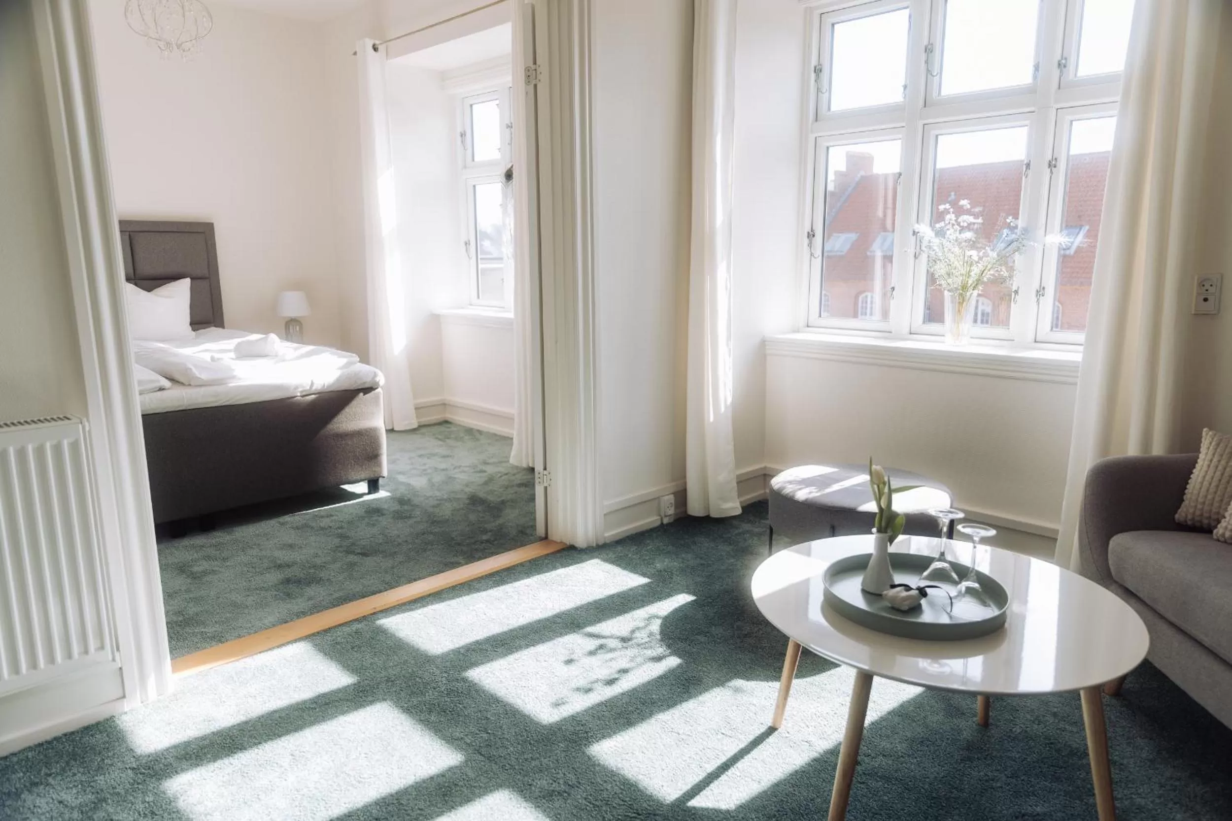 Seating area in Hotel Lidenlund