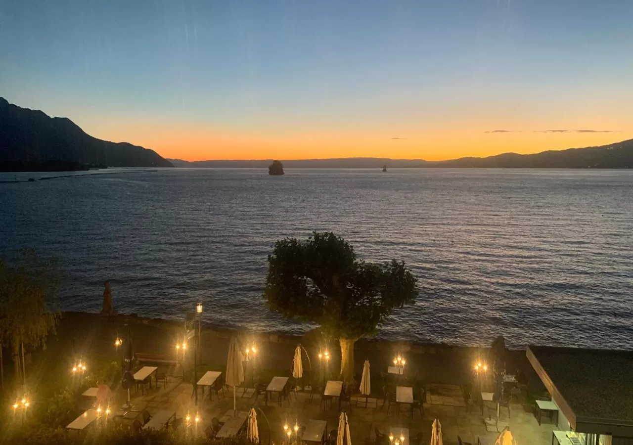 Lake view in Hotel Du Quai