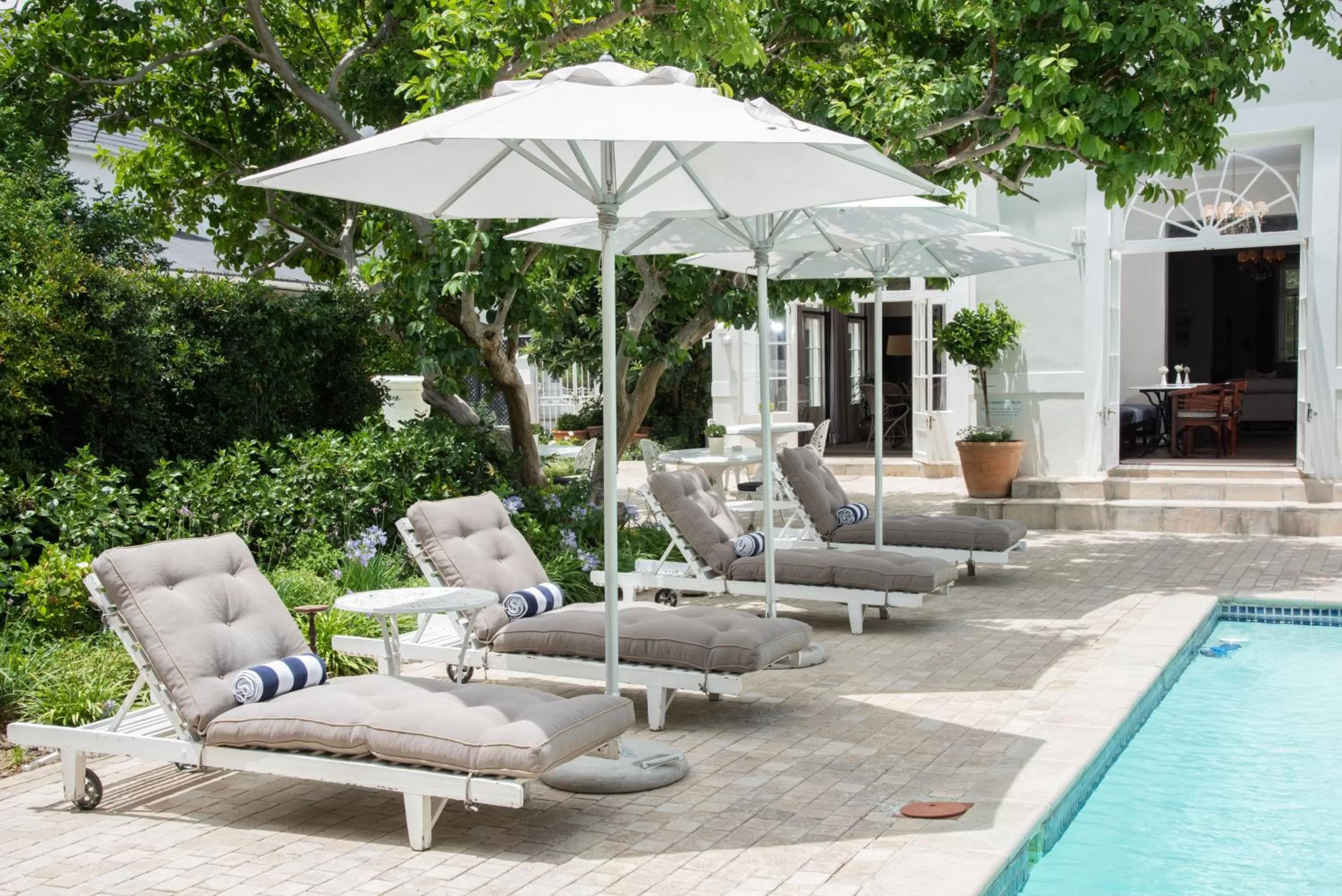 Garden view in River Manor Boutique Hotel by The Living Journey Collection