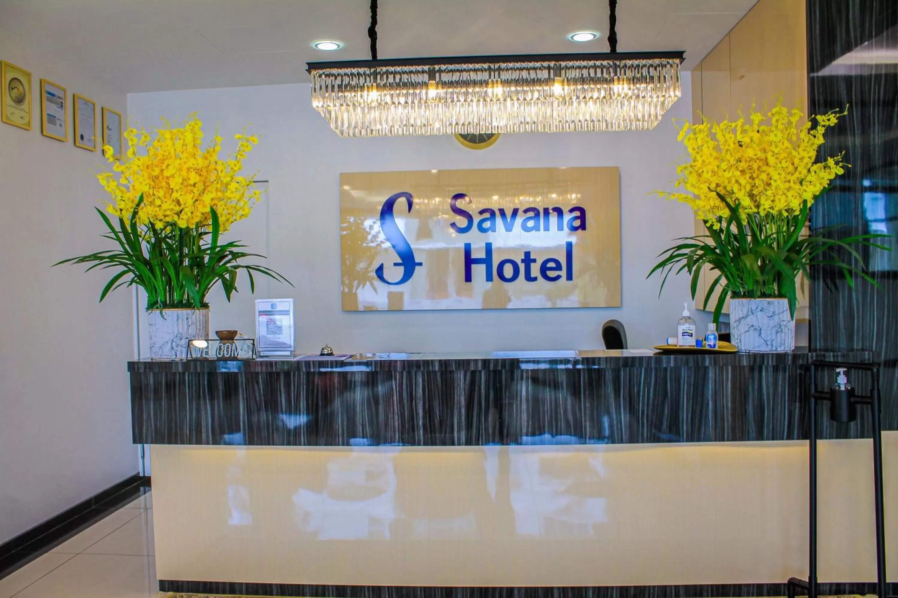 Lobby or reception in Savana Hotel & Serviced Apartments