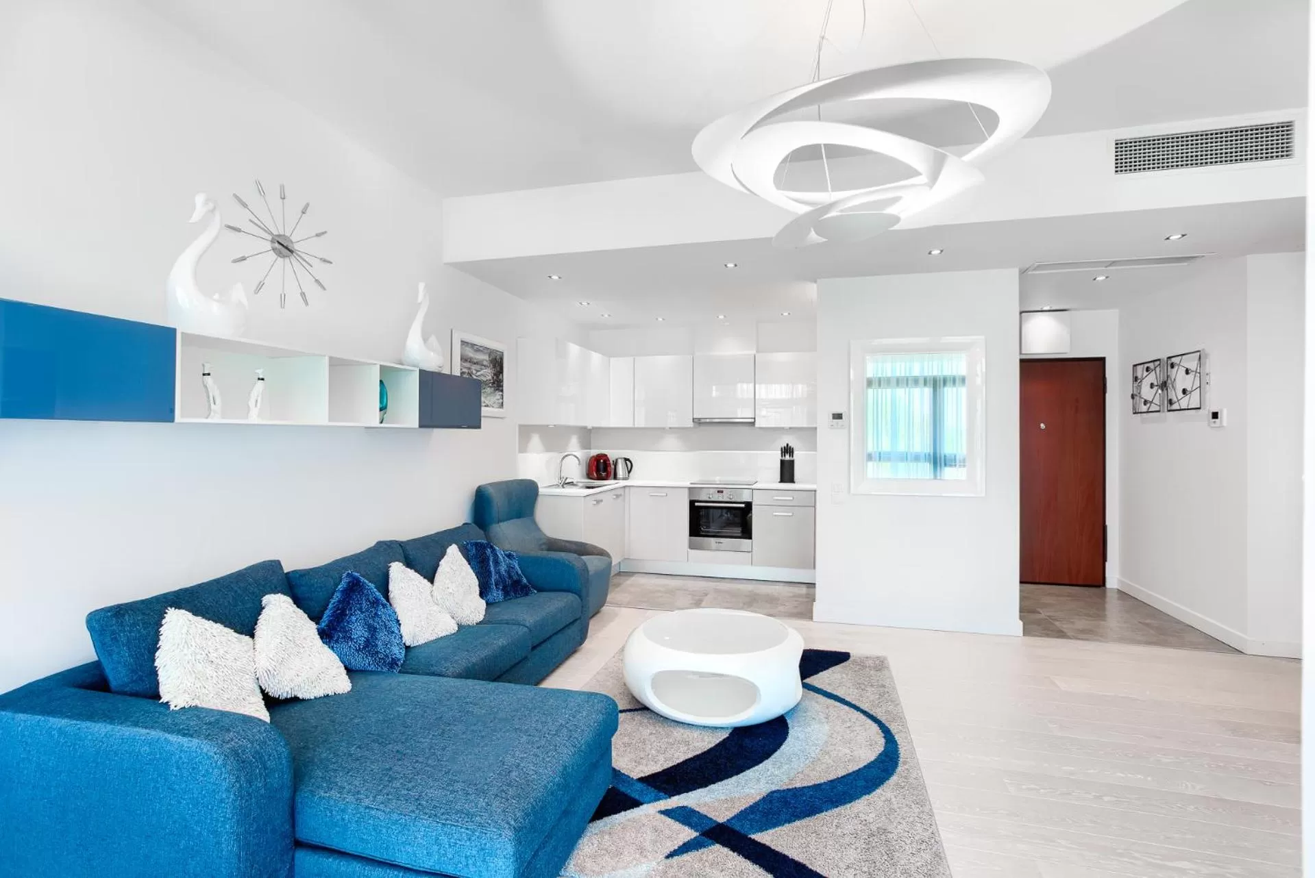 TV and multimedia, Seating Area in Dune Resort Mielno - A