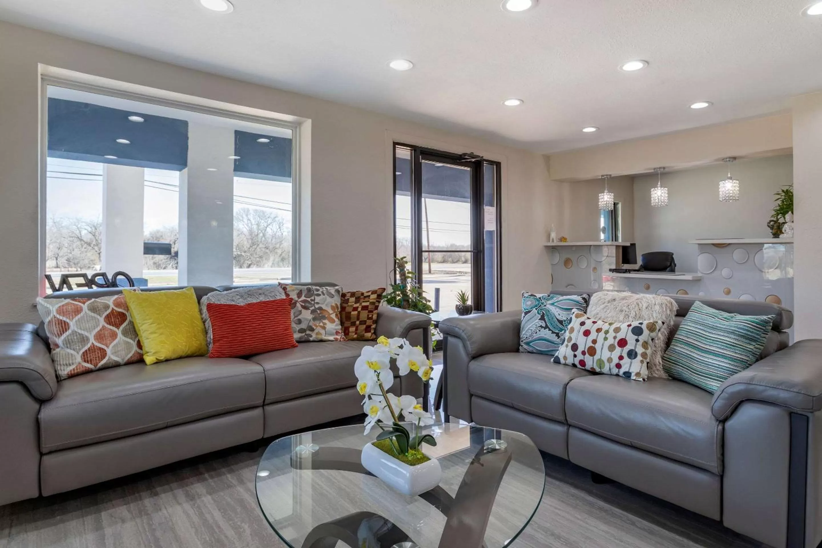 Lobby or reception in Rodeway Inn Caldwell