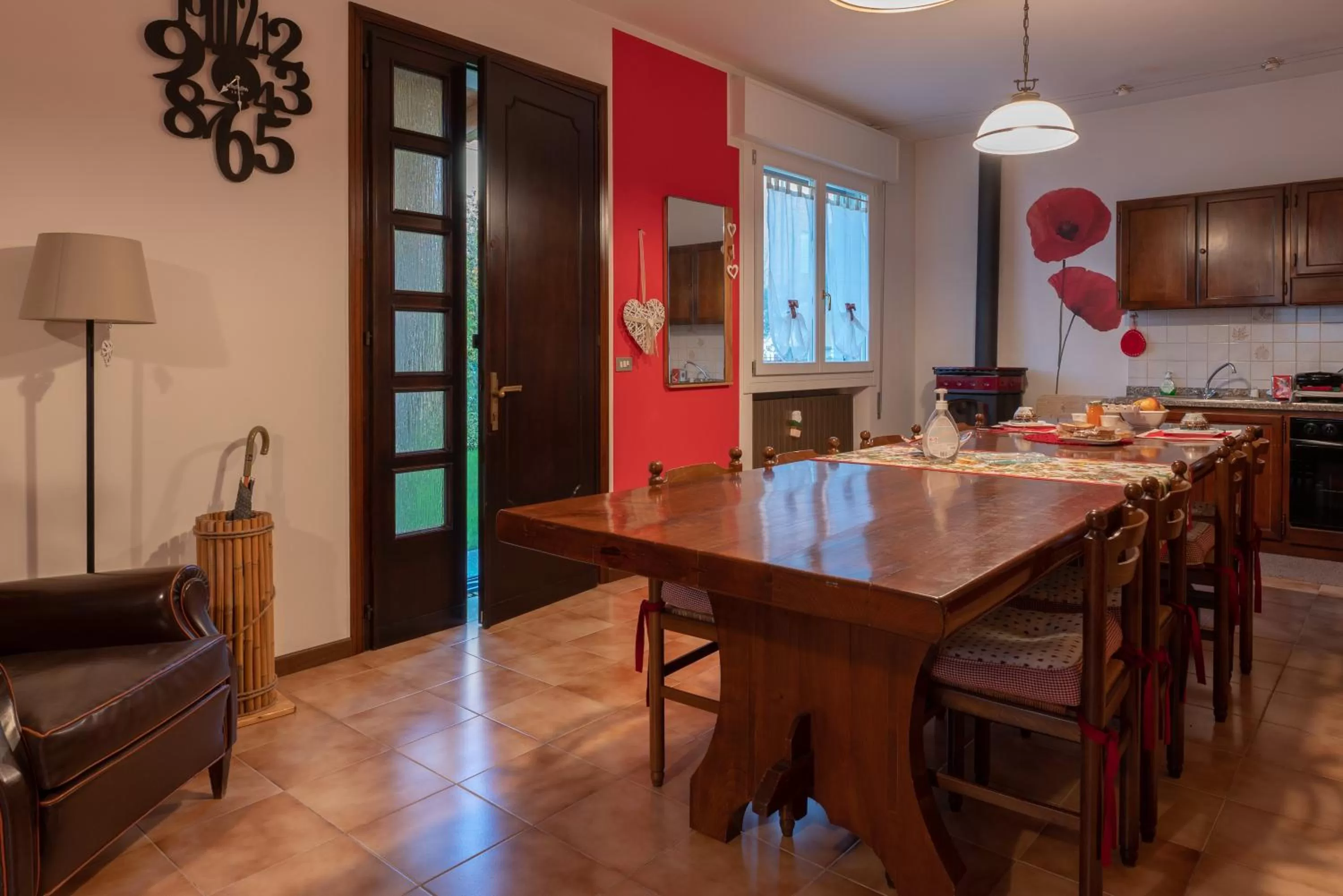 Dining area in Al Casale B&B