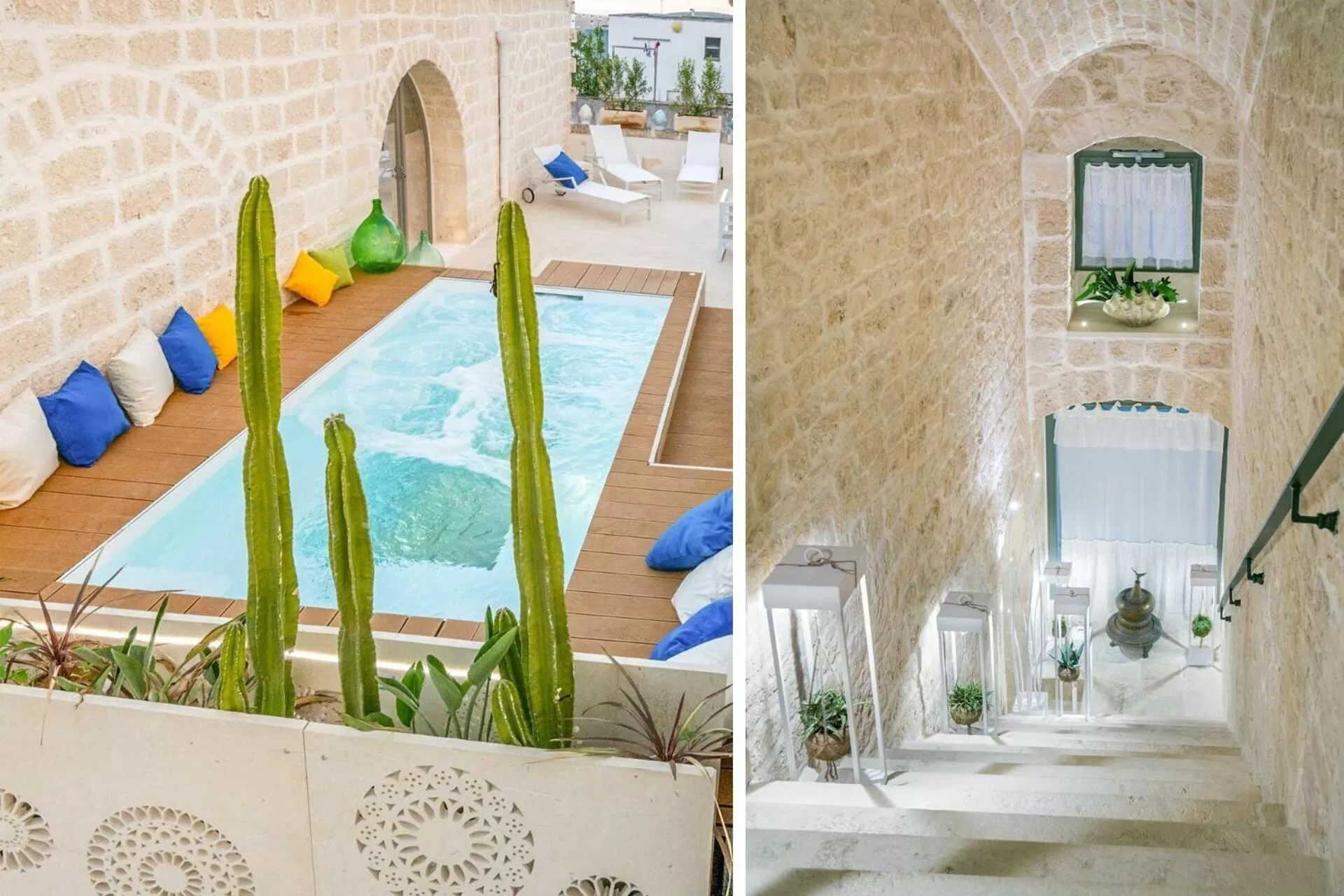 Balcony/Terrace in Vico Bianco Raro Villas Smart Rooms Collection