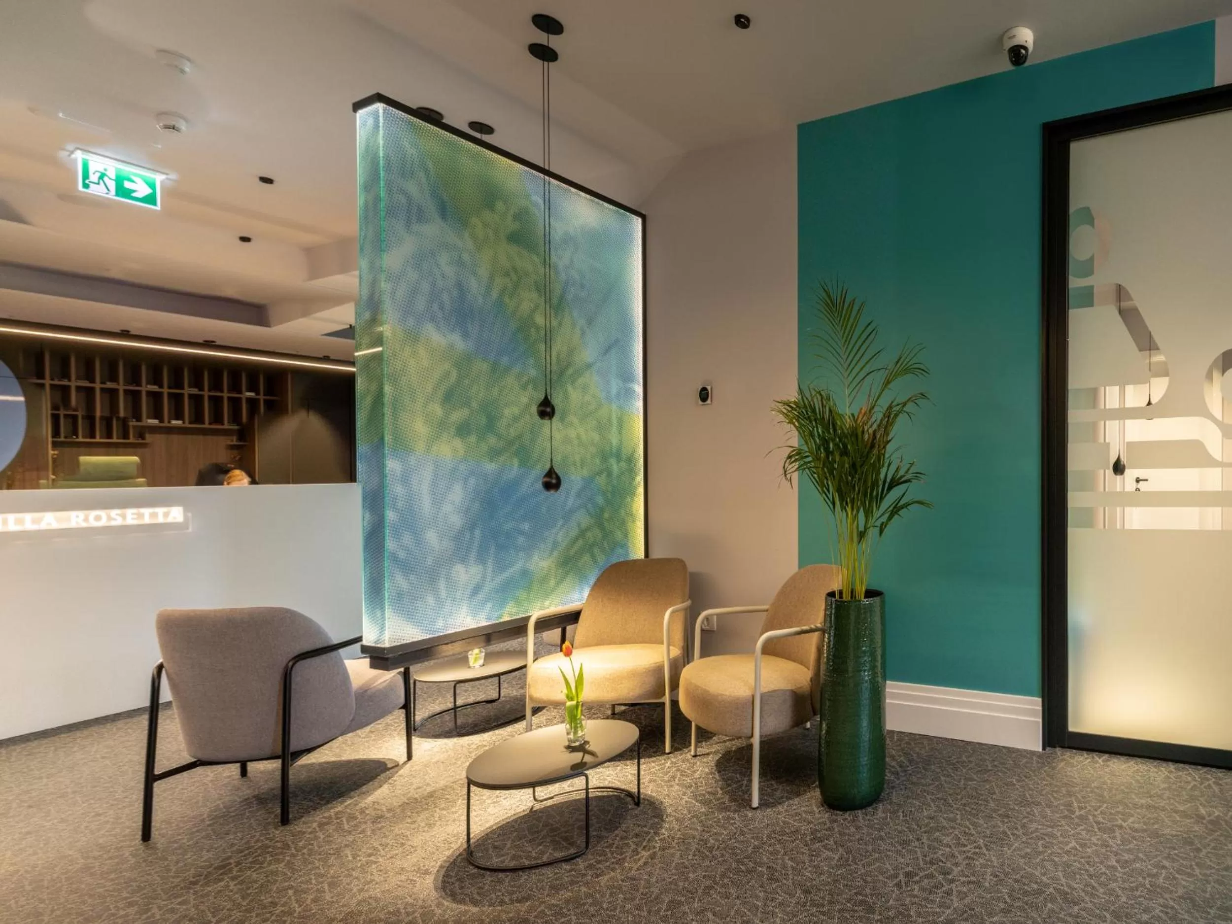 Lobby or reception in Hotel Villa Rosetta