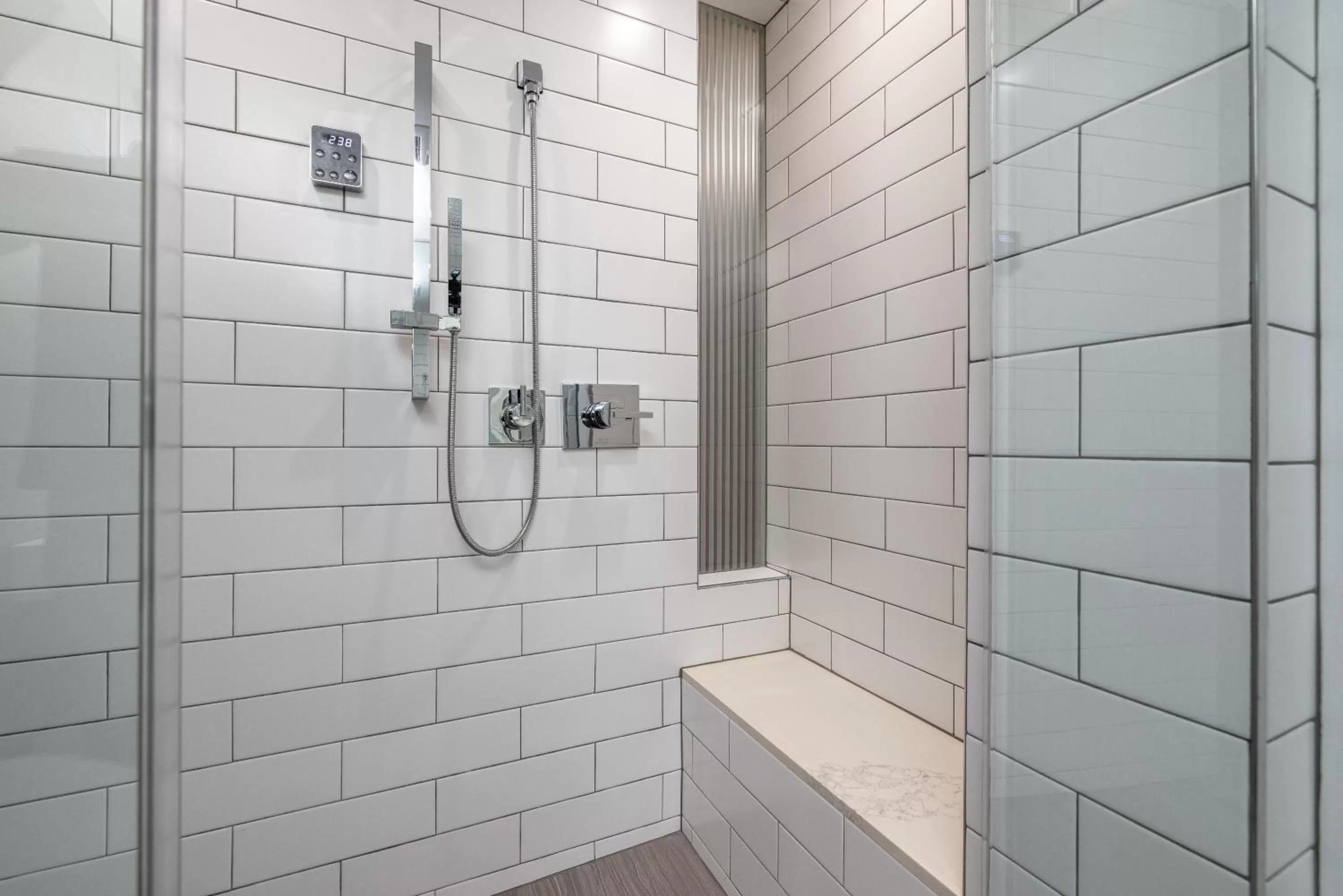 Steam room in Infinity Hotel San Francisco, Tapestry Collection by Hilton