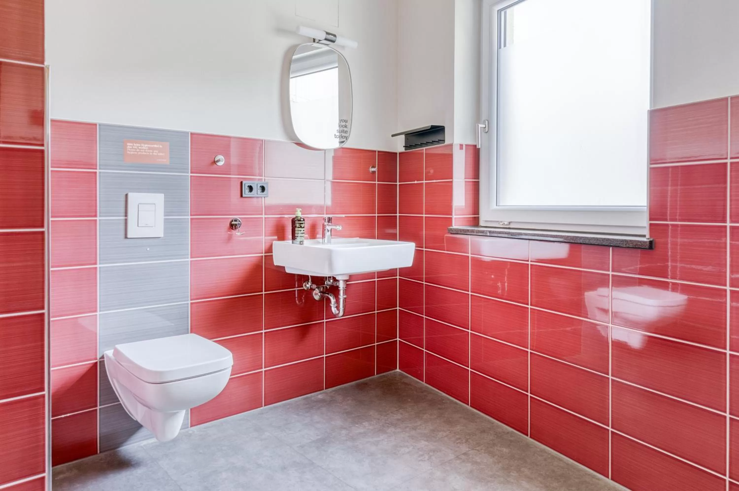 Bathroom in Limehome Leipzig Oelßner's Hof