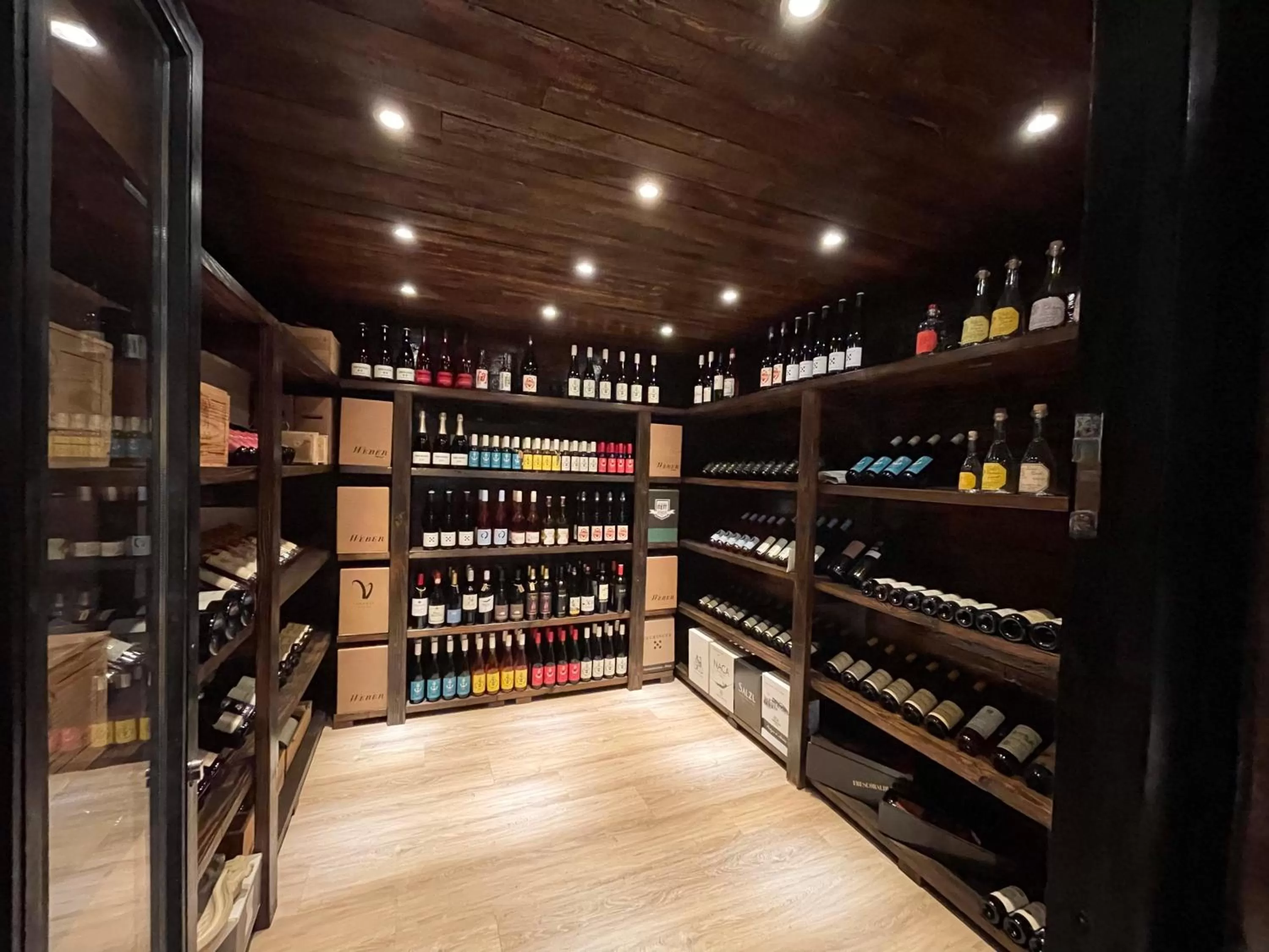 Lounge or bar, Drinks in Rosenhof-Lodge