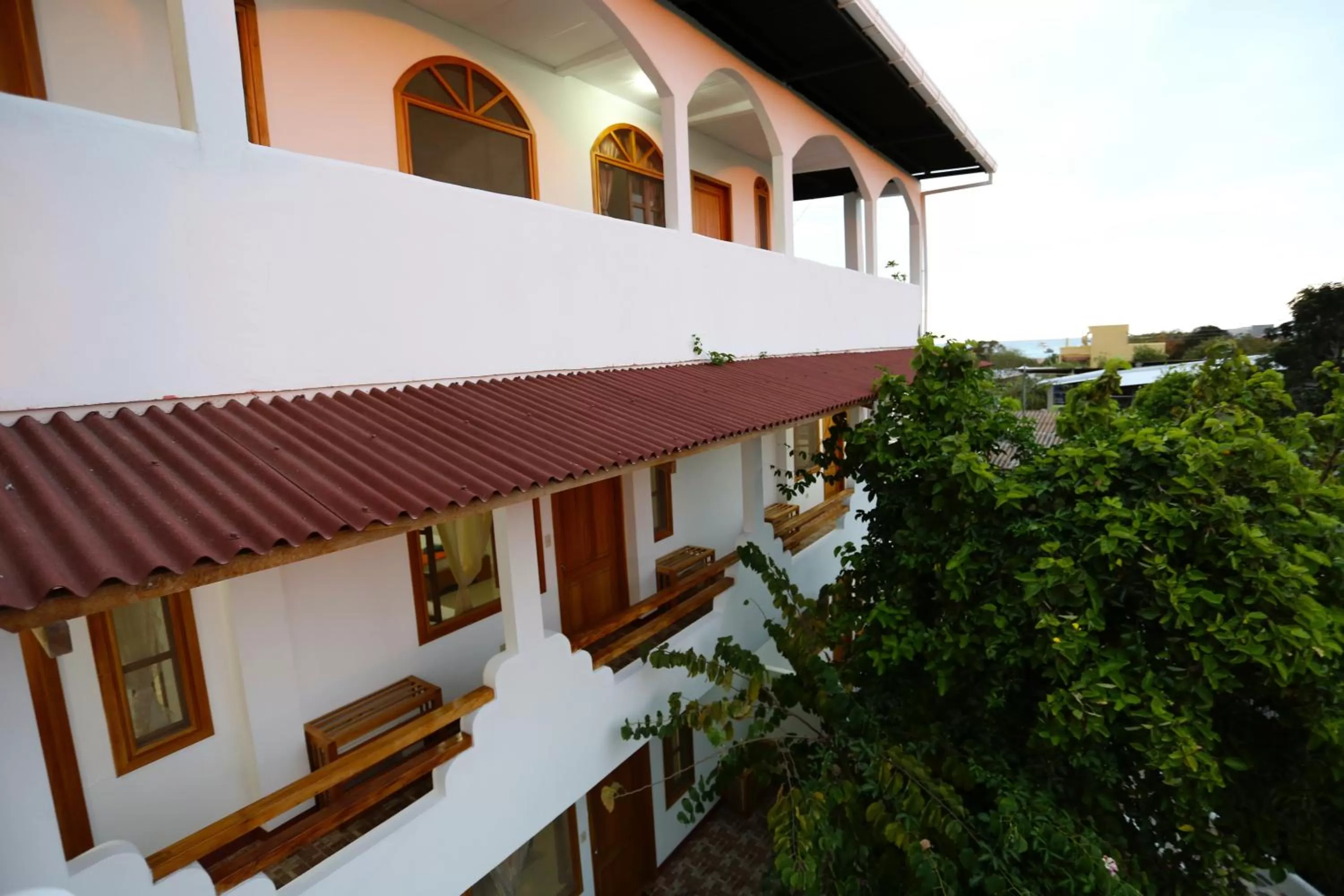 Property building, Balcony/Terrace in The Galapagos Pearl B&B