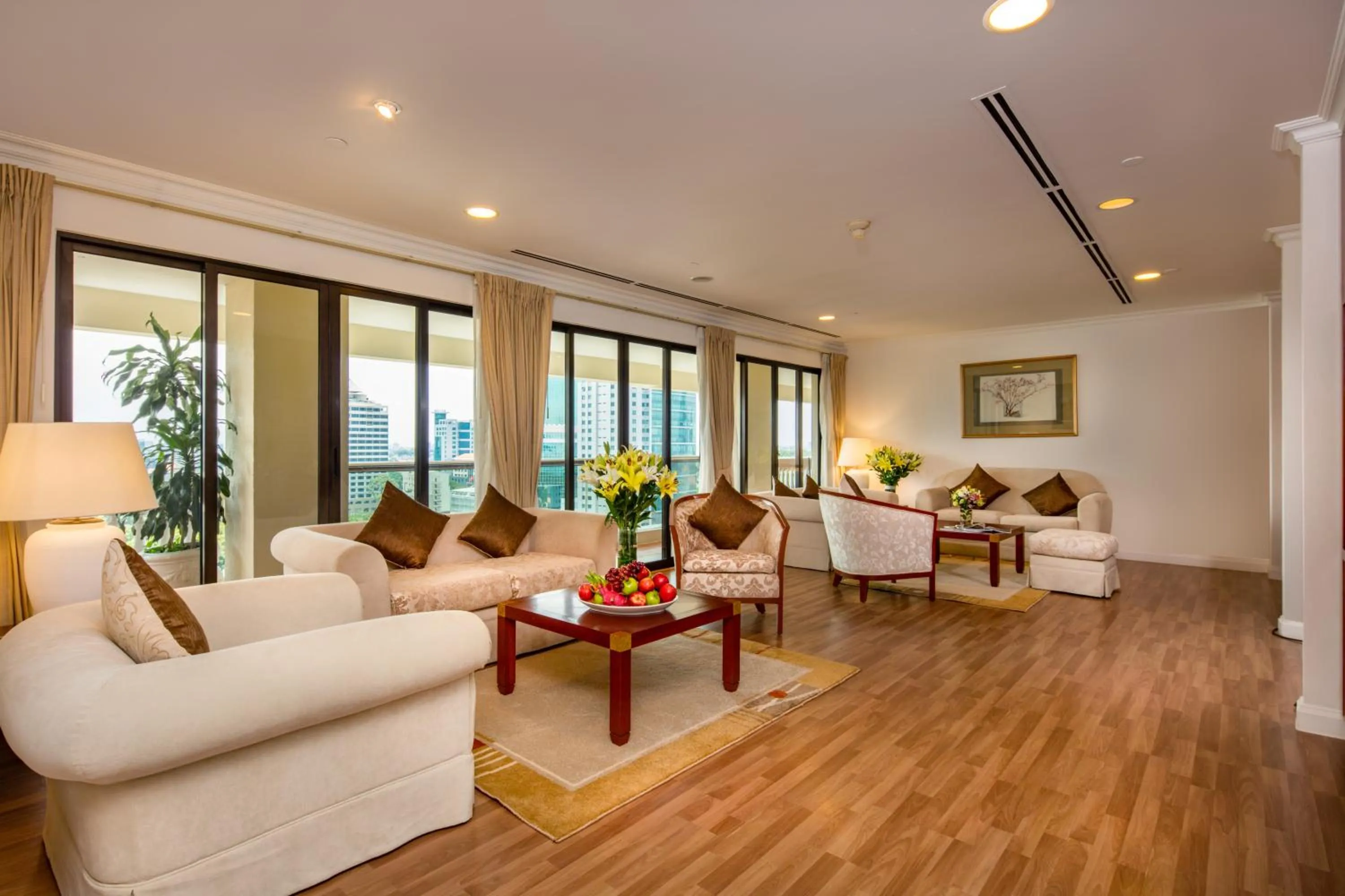 Living room in Norfolk Mansion - Luxury Serviced Apartment