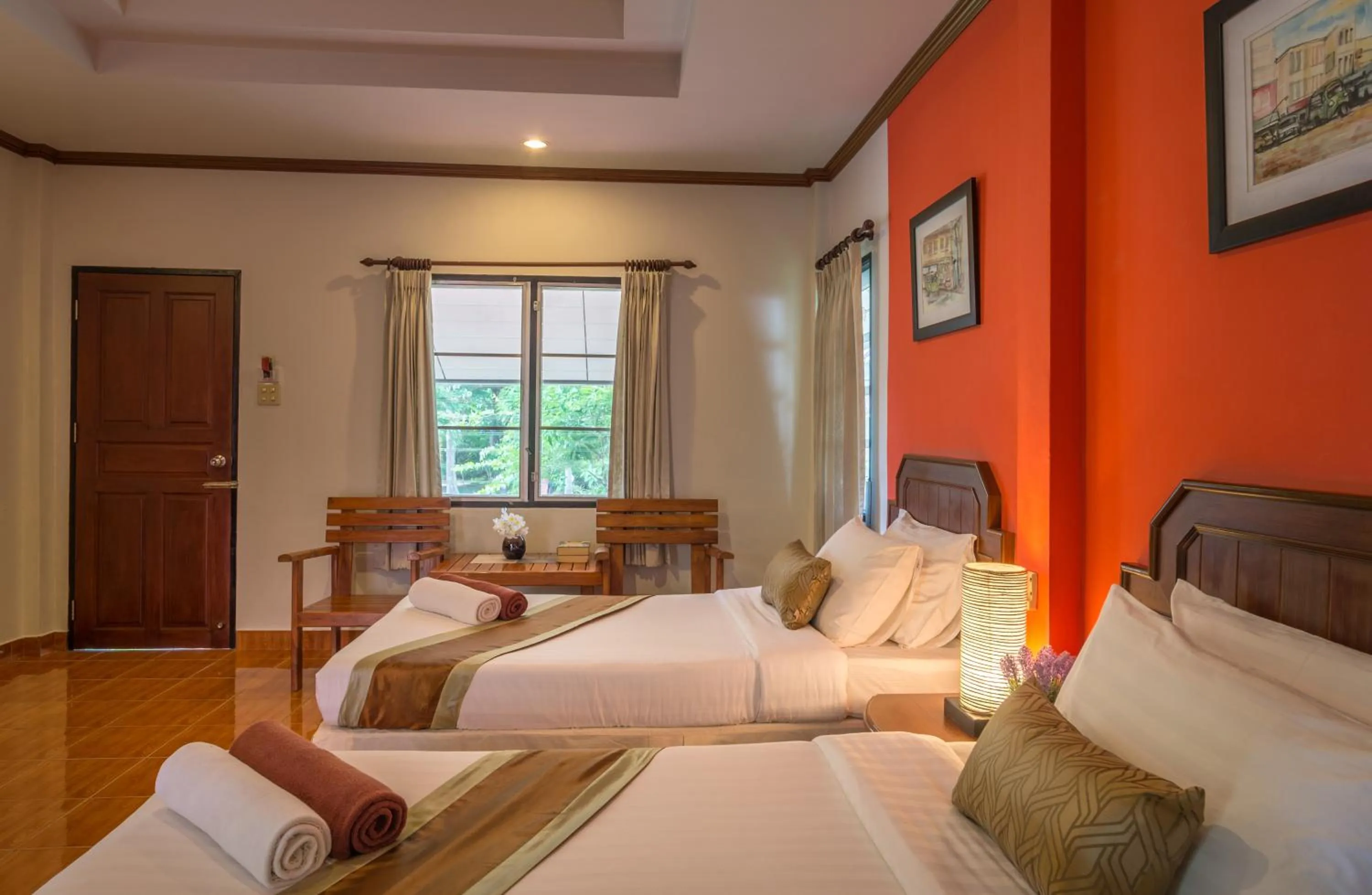 Bedroom, Bed in Lanta Manda Resort