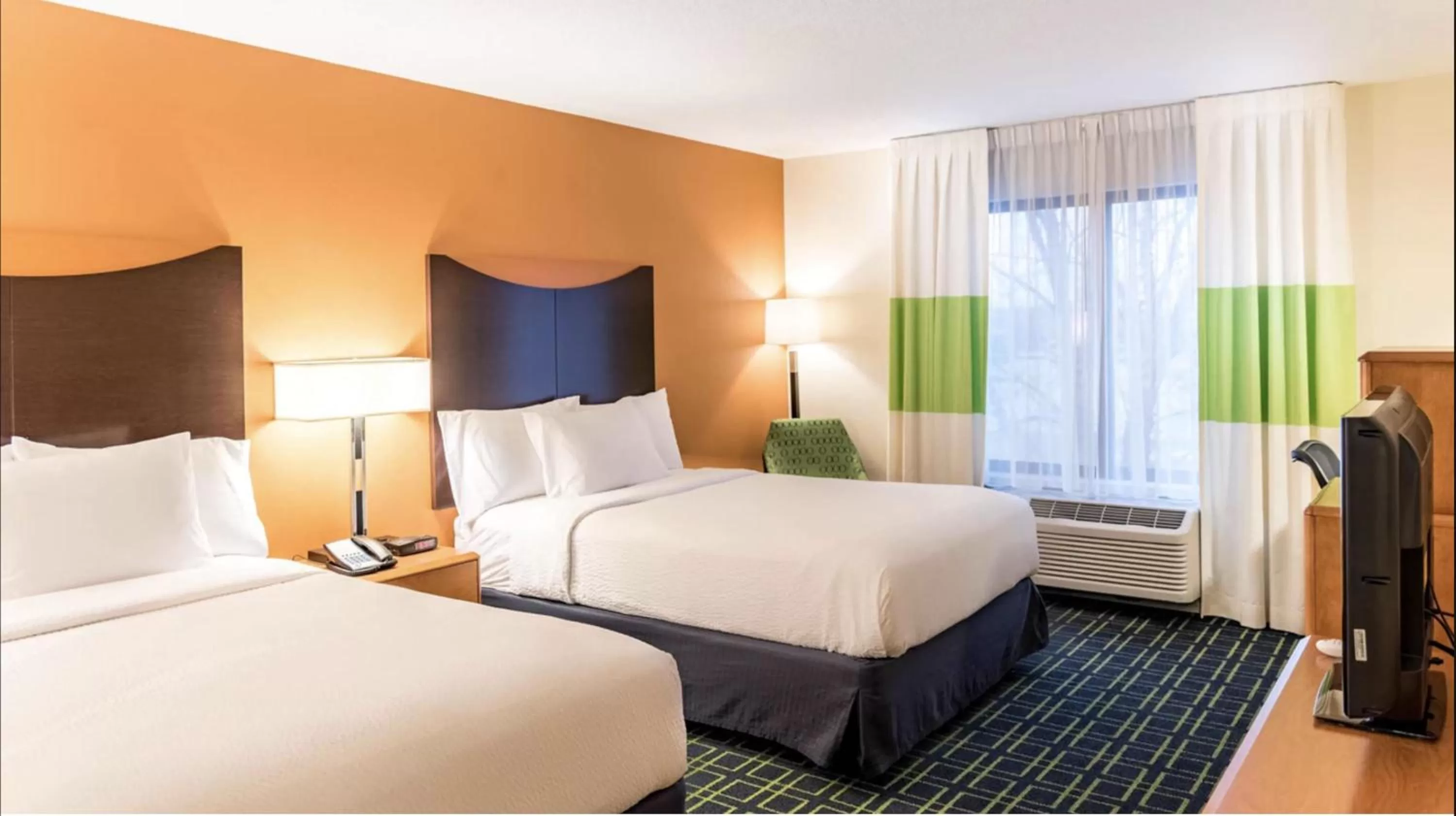 Double Room with Two Double Beds in Fairfield Inn & Suites by Marriott Muskegon Norton Shores