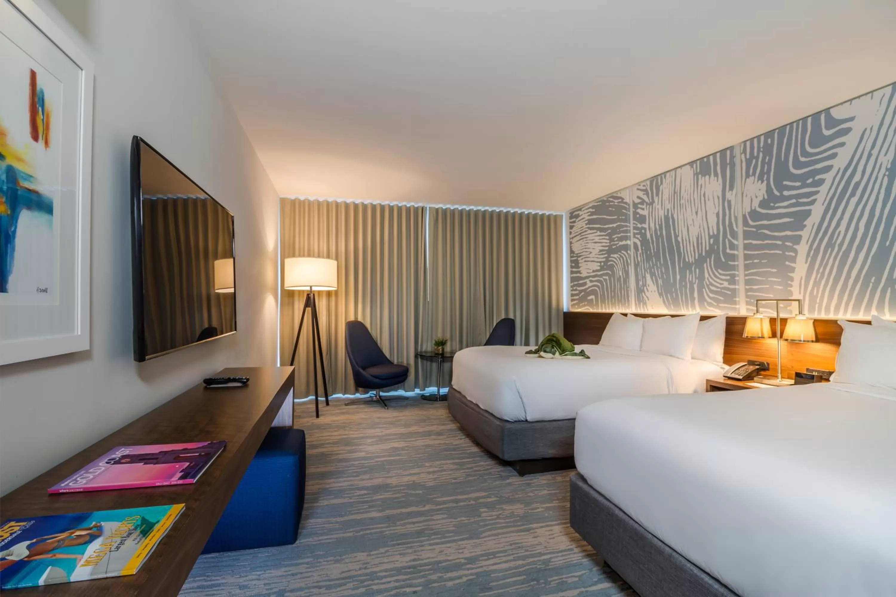 Bedroom, Bed in B Ocean Resort Fort Lauderdale Beach